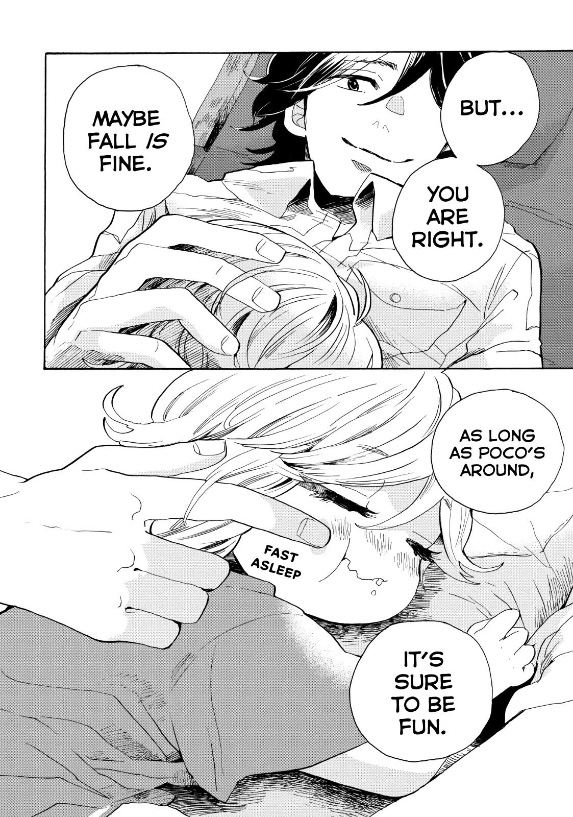 Udon no Kuni no Kin'iro Kemari Chapter 28 page 30 - Chapter 28: Tsuda's Matsubara