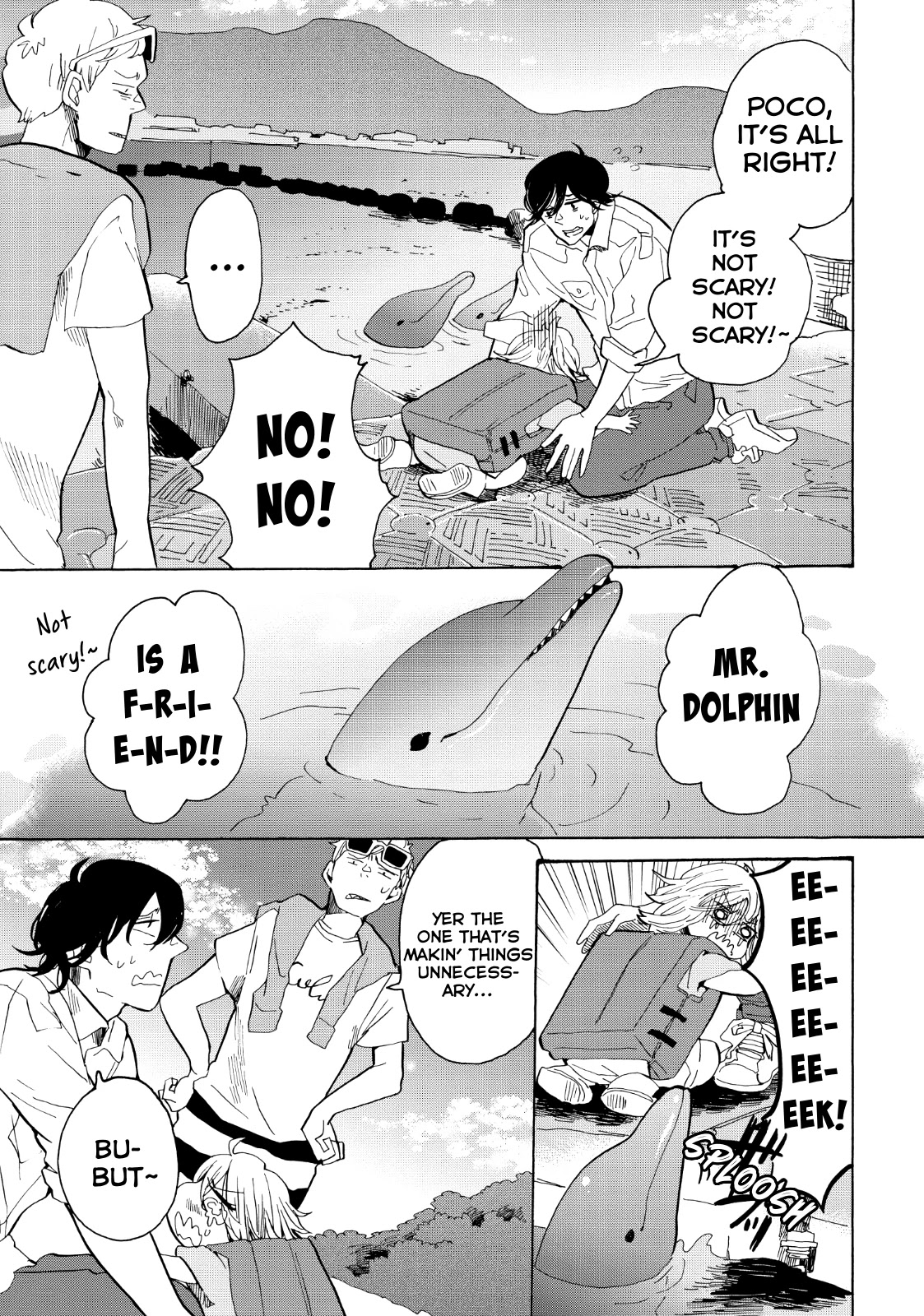 Udon no Kuni no Kin'iro Kemari Chapter 28 page 4 - Chapter 28: Tsuda's Matsubara