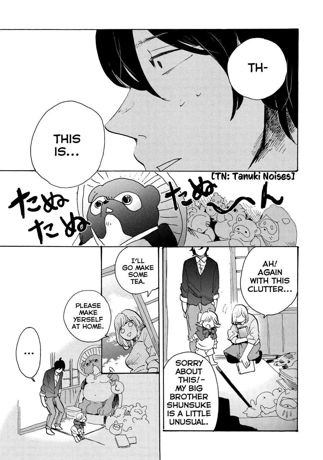 Udon no Kuni no Kin'iro Kemari Chapter 29 page 26 - Chapter 29: Sanuki Tanuki Legend