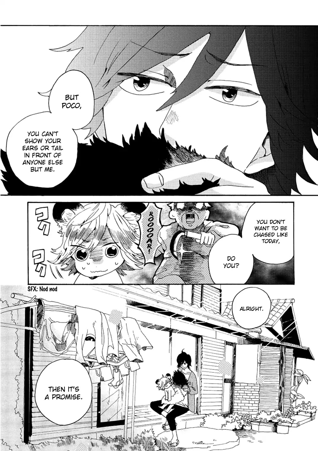 Udon no Kuni no Kin'iro Kemari Chapter 3 page 10 - Chapter 3: Kotoden