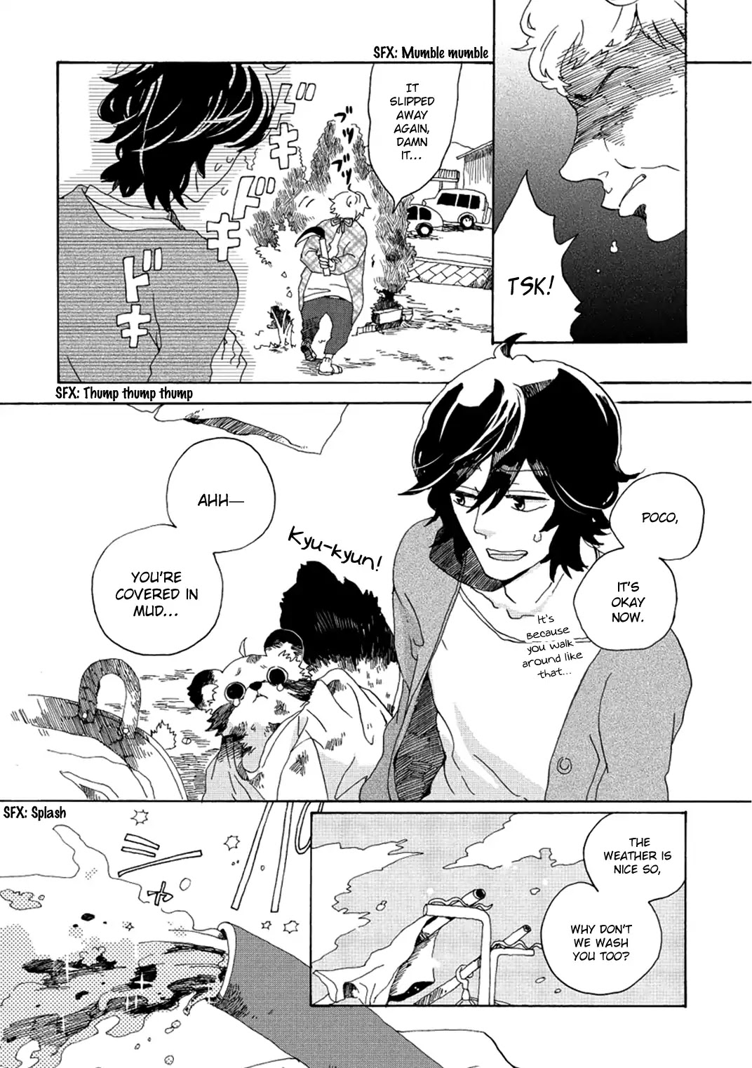 Udon no Kuni no Kin'iro Kemari Chapter 3 page 7 - Chapter 3: Kotoden