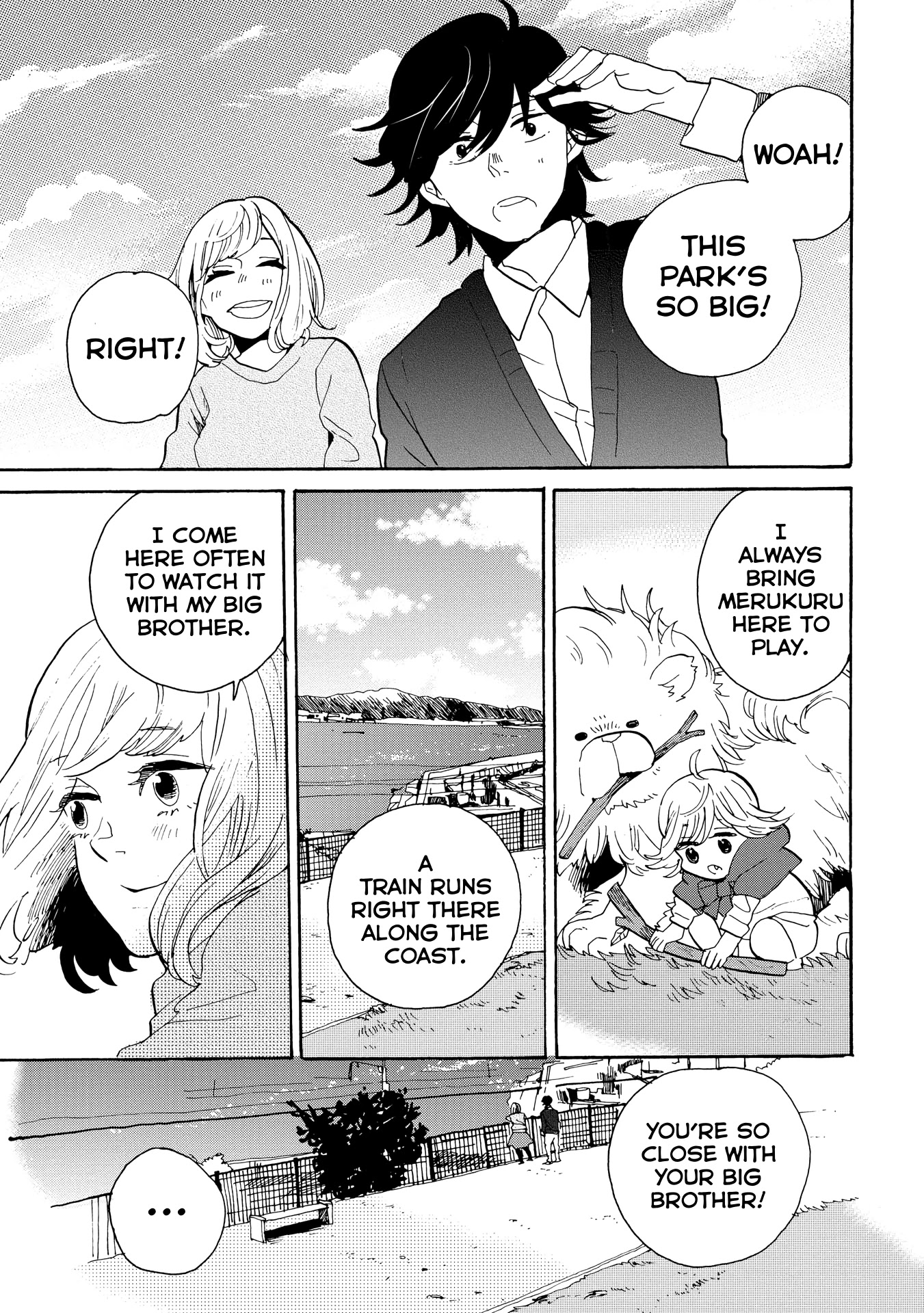 Udon no Kuni no Kin'iro Kemari Chapter 30 page 28 - Chapter 30: Genpei no Sato