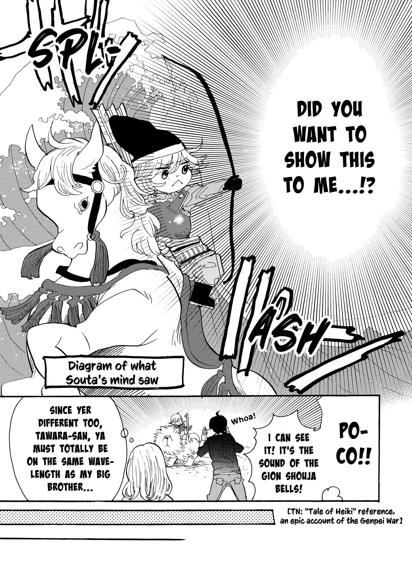 Udon no Kuni no Kin'iro Kemari Chapter 30 page 31 - Chapter 30: Genpei no Sato