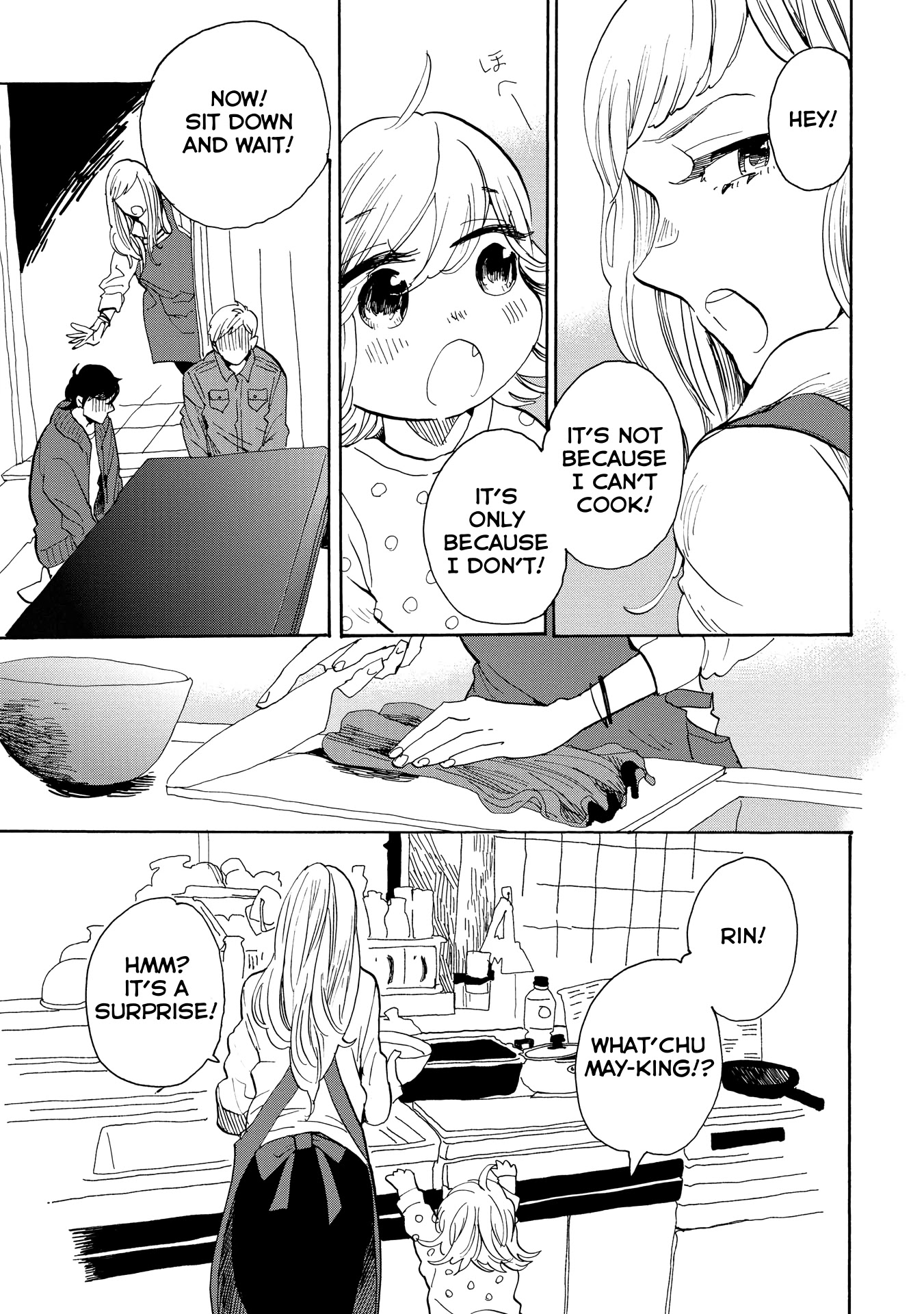 Udon no Kuni no Kin'iro Kemari Chapter 33 page 10 - Chapter 33: Manba no Ken-chan