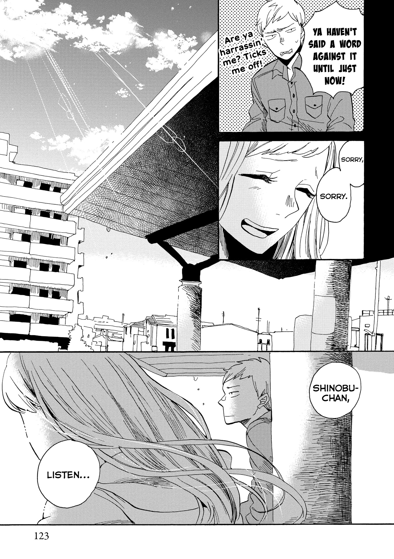 Udon no Kuni no Kin'iro Kemari Chapter 33 page 28 - Chapter 33: Manba no Ken-chan