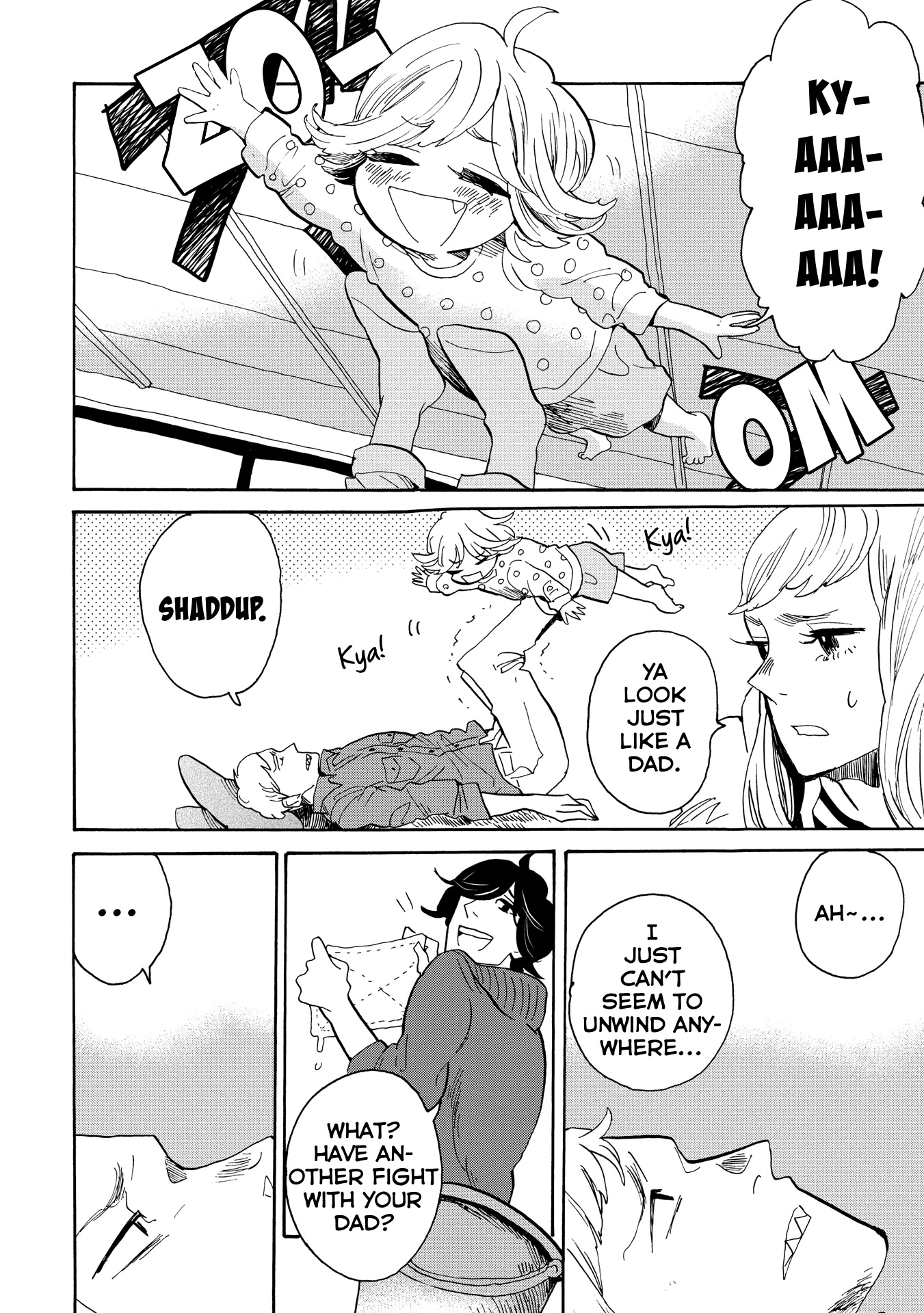 Udon no Kuni no Kin'iro Kemari Chapter 33 page 5 - Chapter 33: Manba no Ken-chan