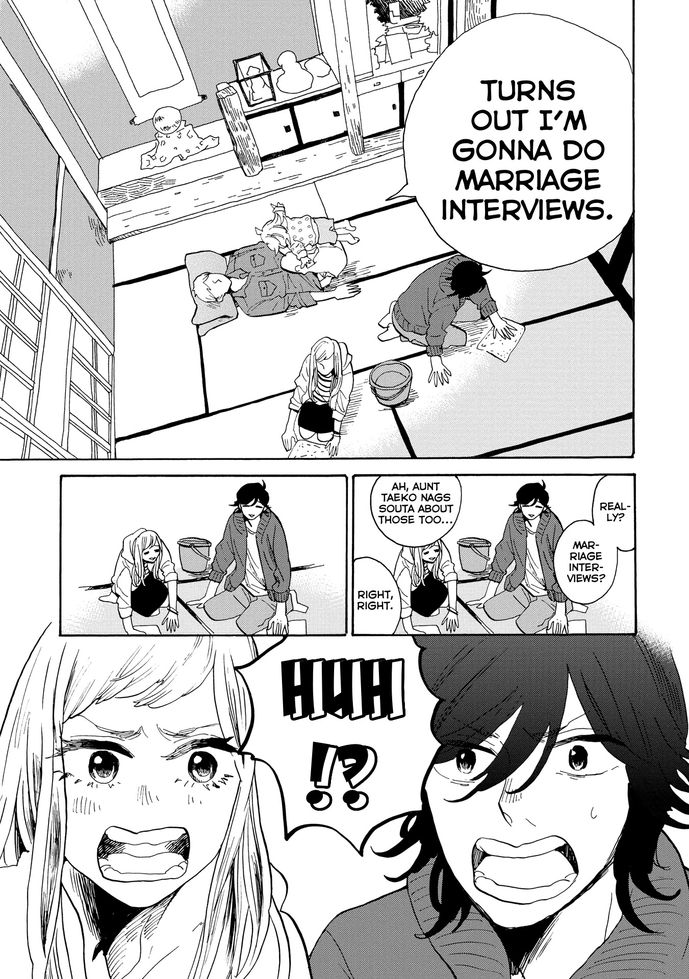Udon no Kuni no Kin'iro Kemari Chapter 33 page 6 - Chapter 33: Manba no Ken-chan