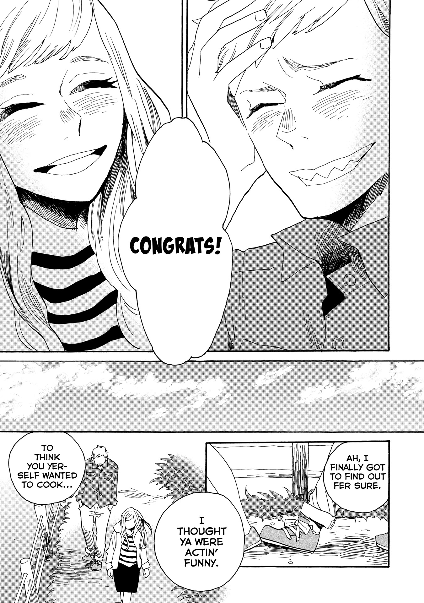 Udon no Kuni no Kin'iro Kemari Chapter 34 page 12 - Chapter 34: Reservoir