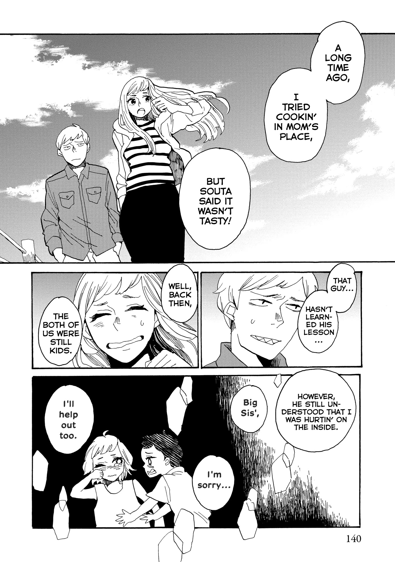 Udon no Kuni no Kin'iro Kemari Chapter 34 page 13 - Chapter 34: Reservoir