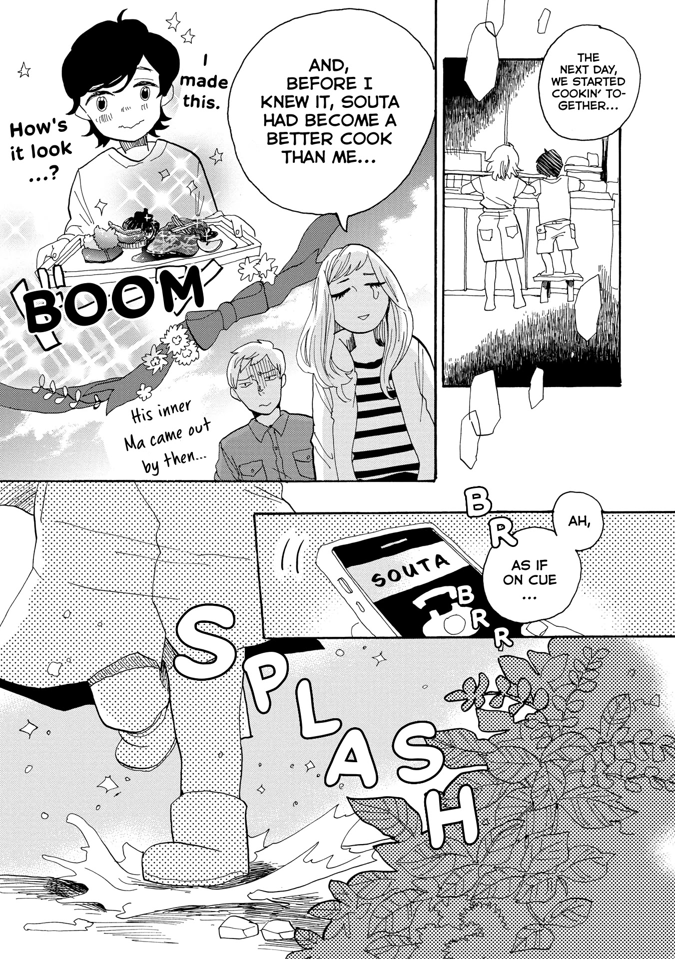 Udon no Kuni no Kin'iro Kemari Chapter 34 page 14 - Chapter 34: Reservoir