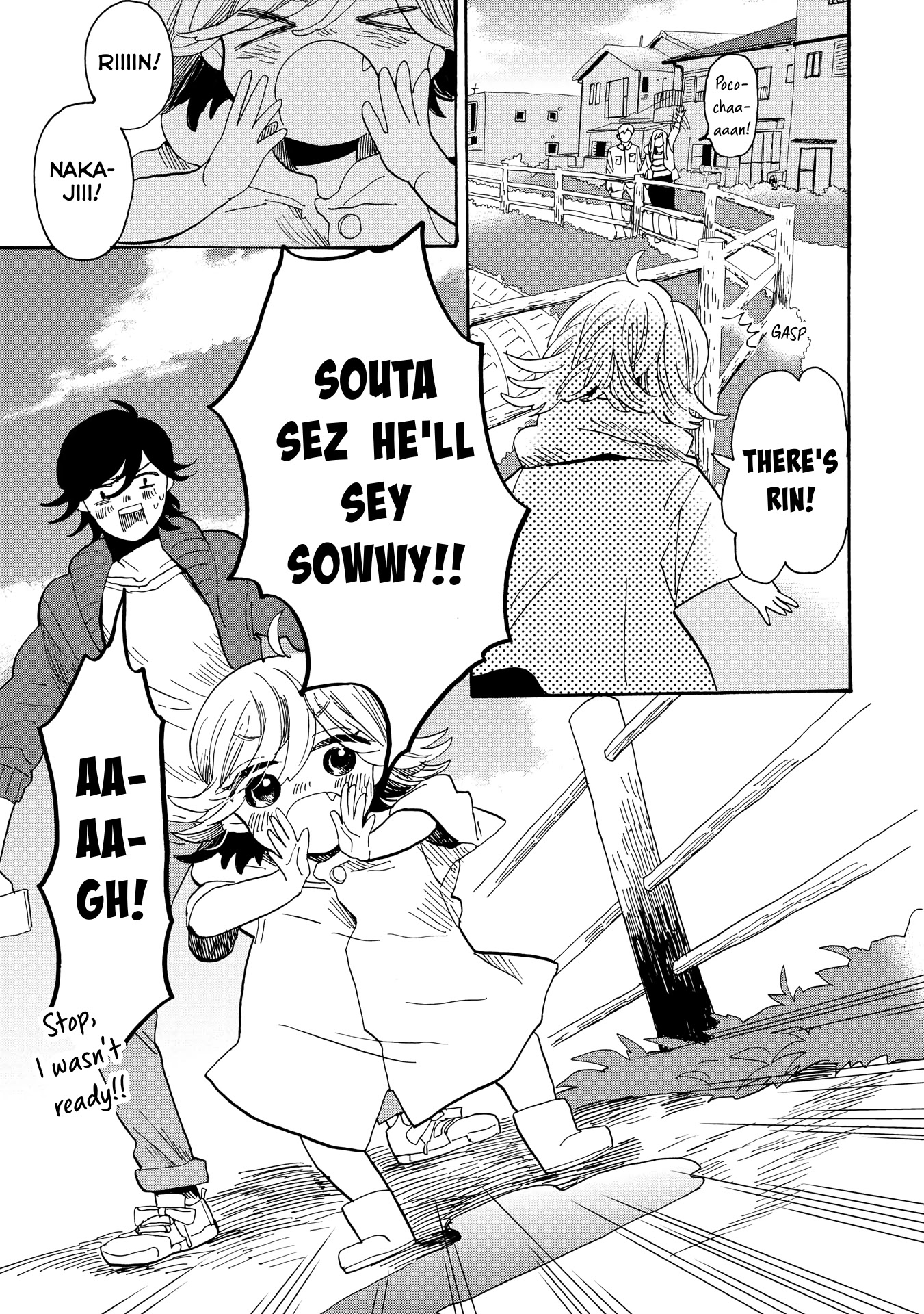 Udon no Kuni no Kin'iro Kemari Chapter 34 page 16 - Chapter 34: Reservoir