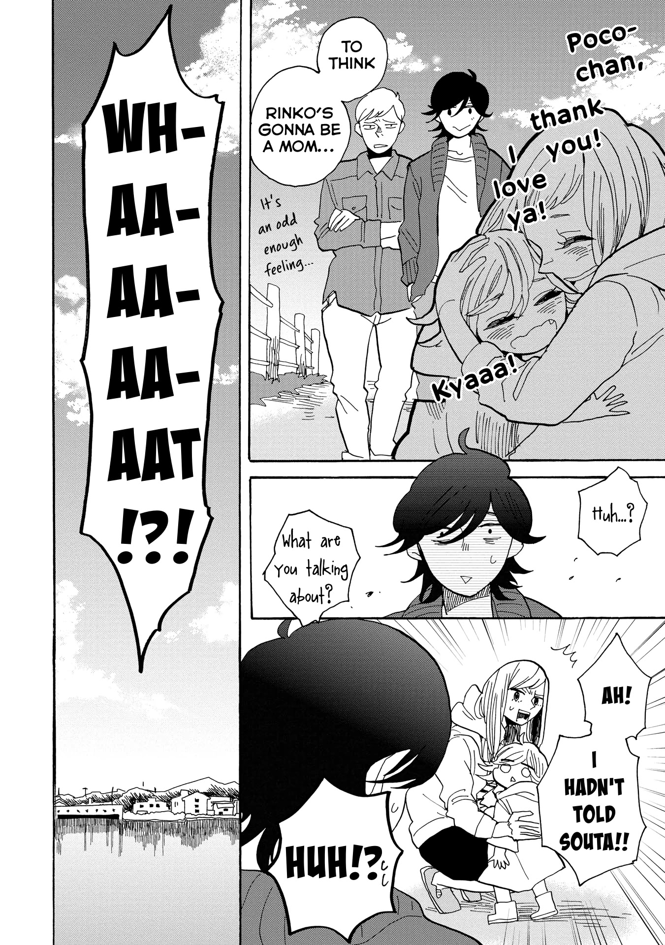 Udon no Kuni no Kin'iro Kemari Chapter 34 page 19 - Chapter 34: Reservoir