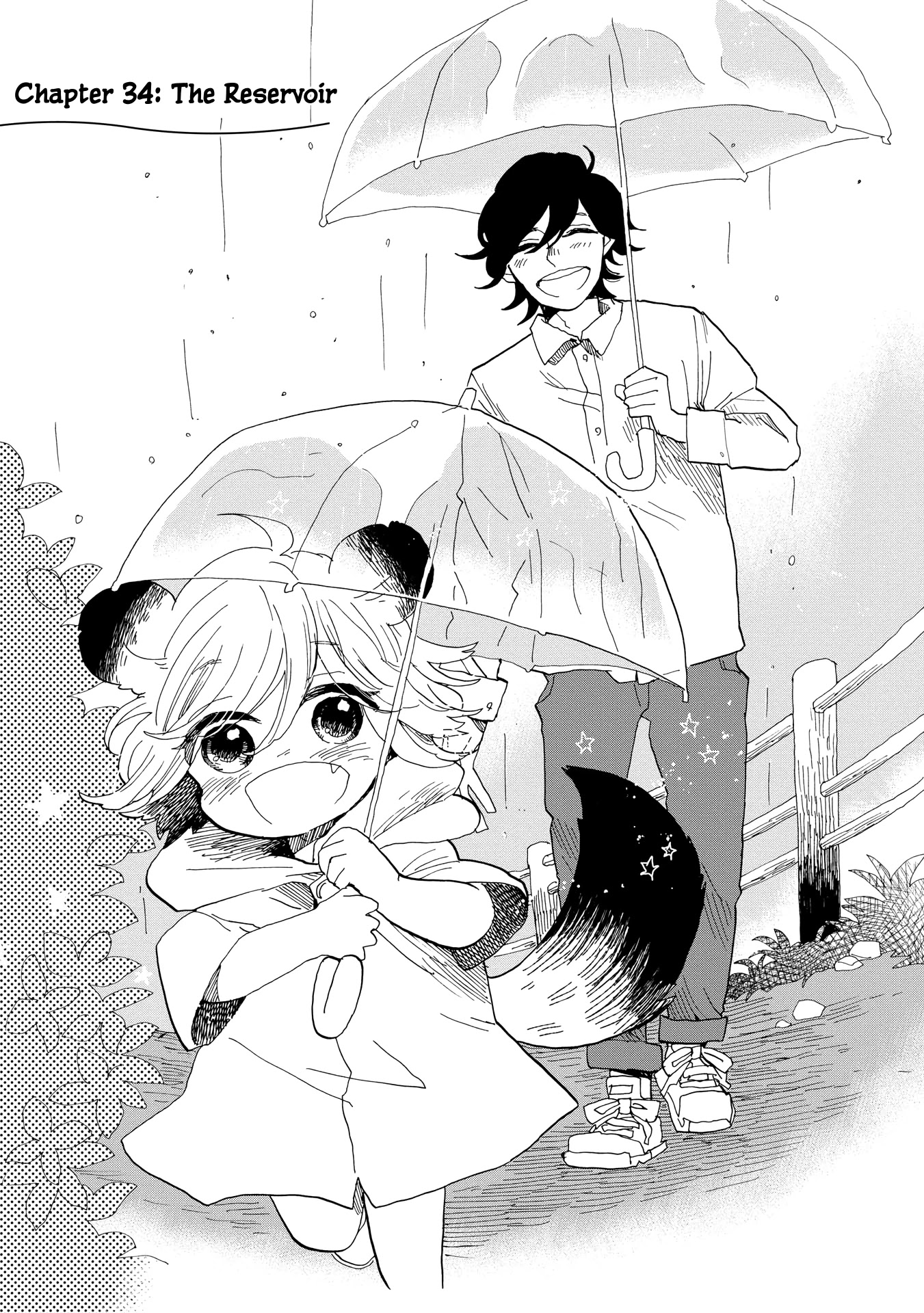 Udon no Kuni no Kin'iro Kemari Chapter 34 page 3 - Chapter 34: Reservoir