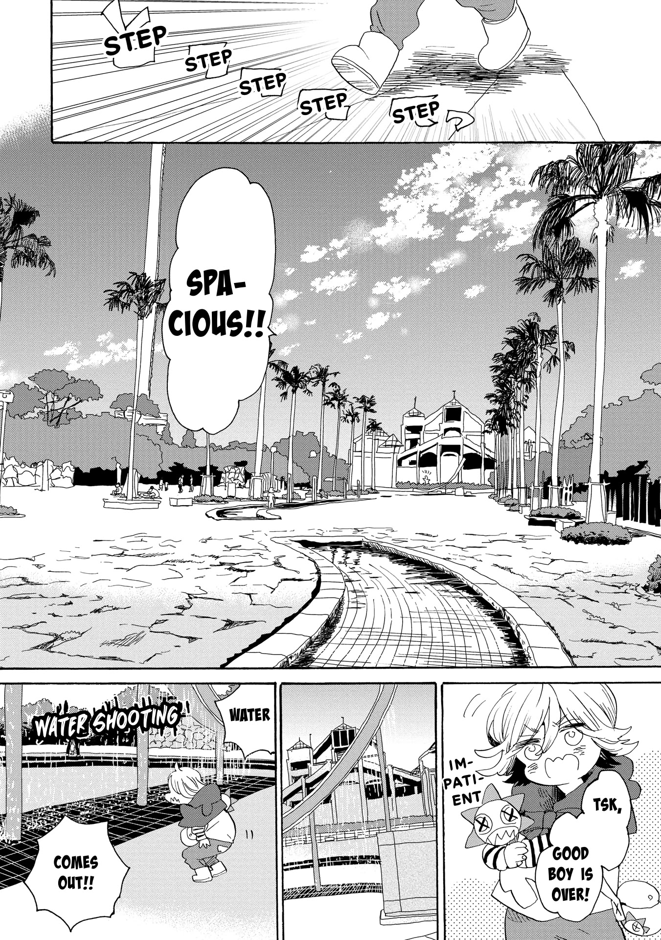 Udon no Kuni no Kin'iro Kemari Chapter 35 page 12 - Chapter 35: Great Seto Bridge Commemorative Park
