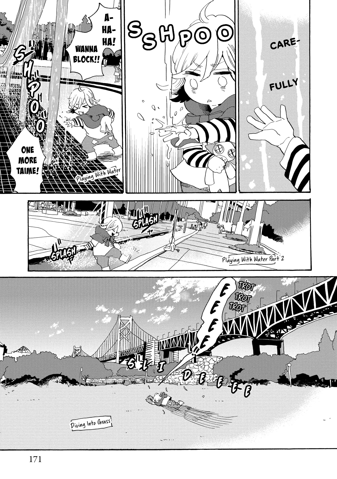 Udon no Kuni no Kin'iro Kemari Chapter 35 page 13 - Chapter 35: Great Seto Bridge Commemorative Park