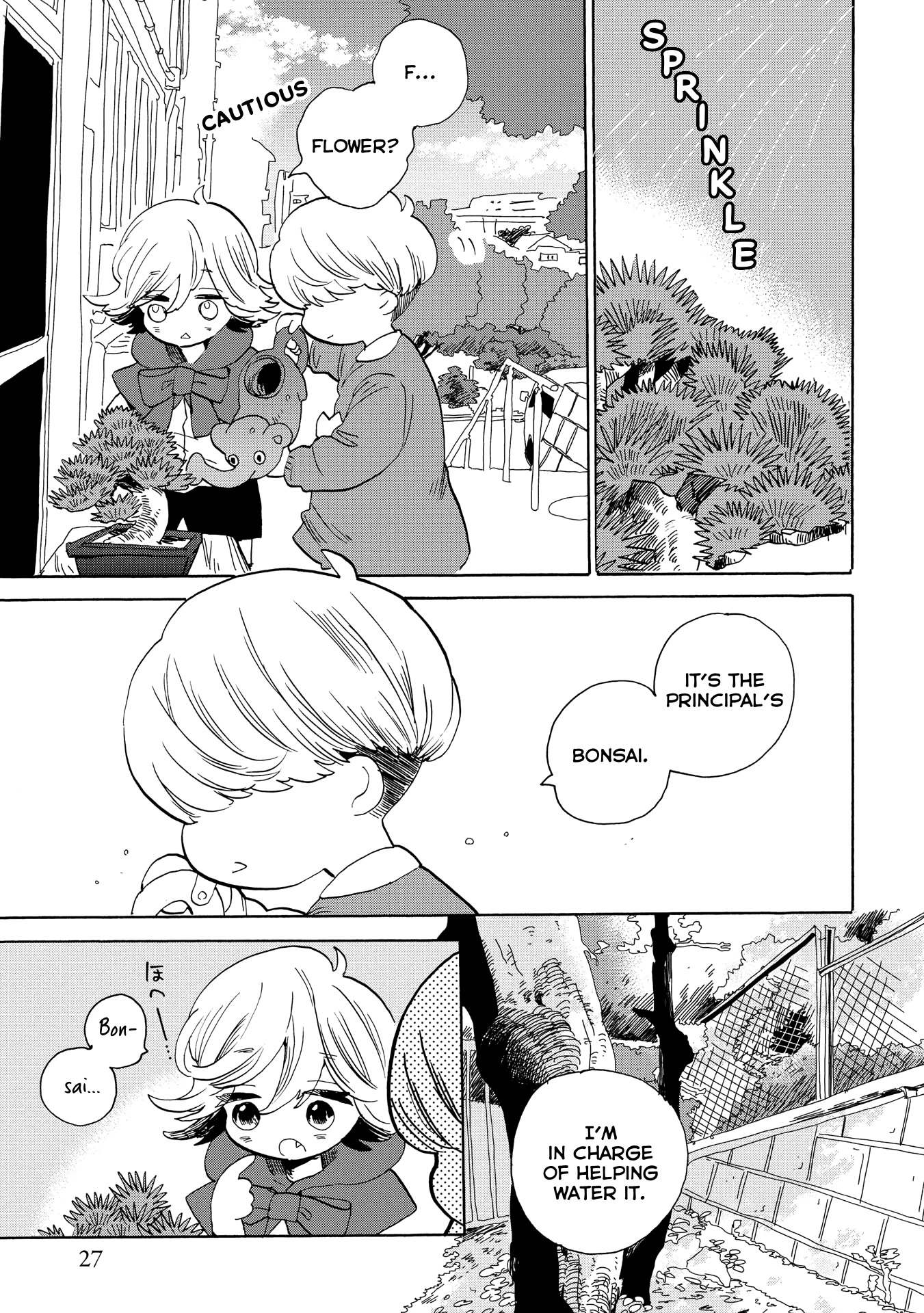 Udon no Kuni no Kin'iro Kemari Chapter 36 page 29 - Chapter 36: Pine Bonsai (1/2)