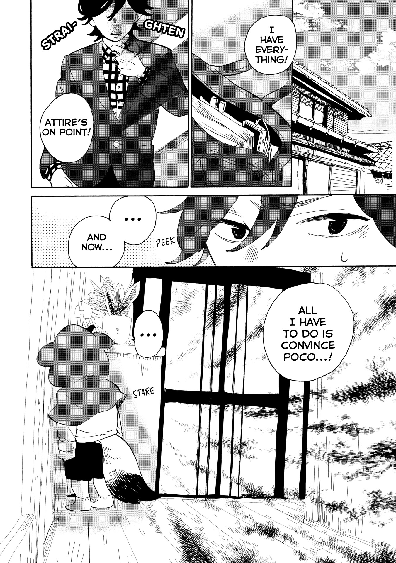 Udon no Kuni no Kin'iro Kemari Chapter 36 page 8 - Chapter 36: Pine Bonsai (1/2)