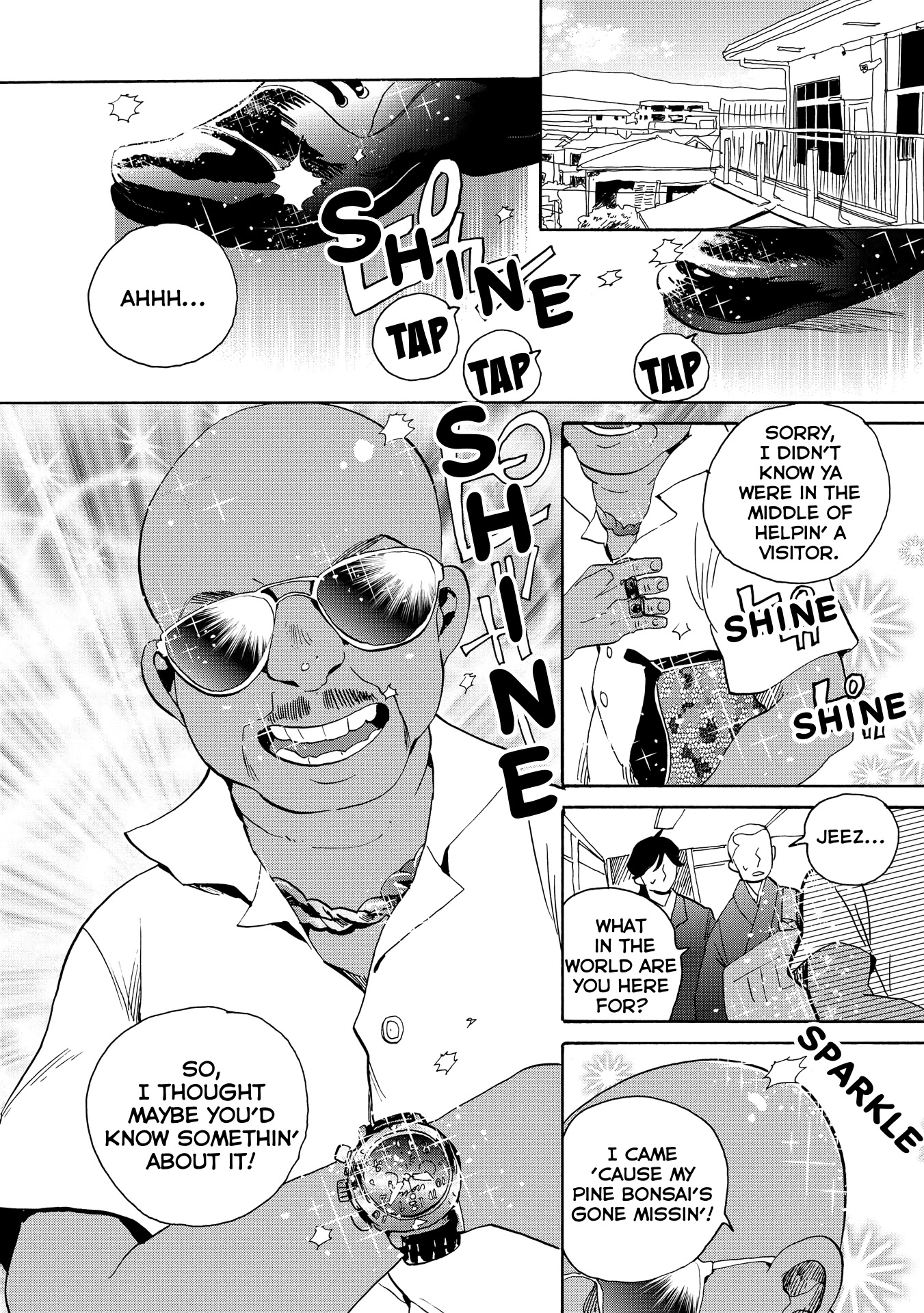 Udon no Kuni no Kin'iro Kemari Chapter 37 page 18 - Chapter 37: Pine Bonsai (2/2)
