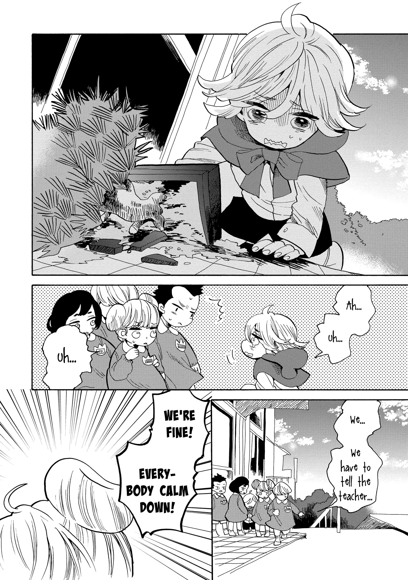 Udon no Kuni no Kin'iro Kemari Chapter 37 page 2 - Chapter 37: Pine Bonsai (2/2)