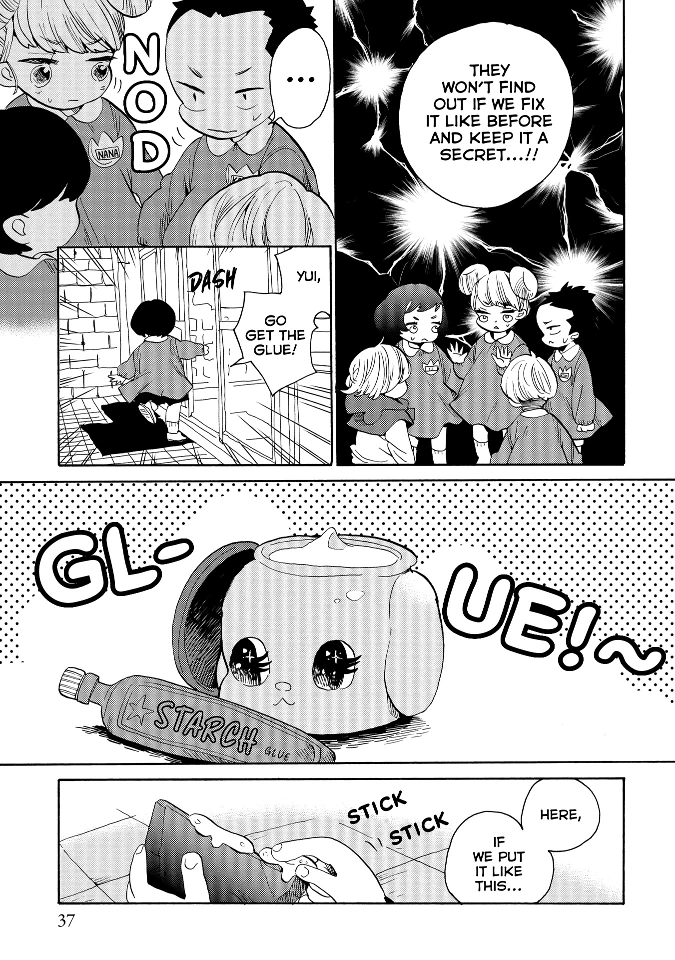 Udon no Kuni no Kin'iro Kemari Chapter 37 page 3 - Chapter 37: Pine Bonsai (2/2)