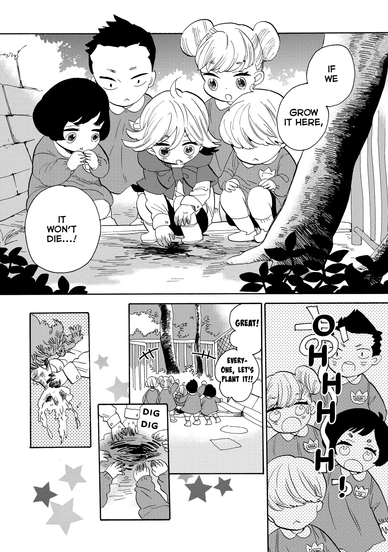 Udon no Kuni no Kin'iro Kemari Chapter 37 page 6 - Chapter 37: Pine Bonsai (2/2)