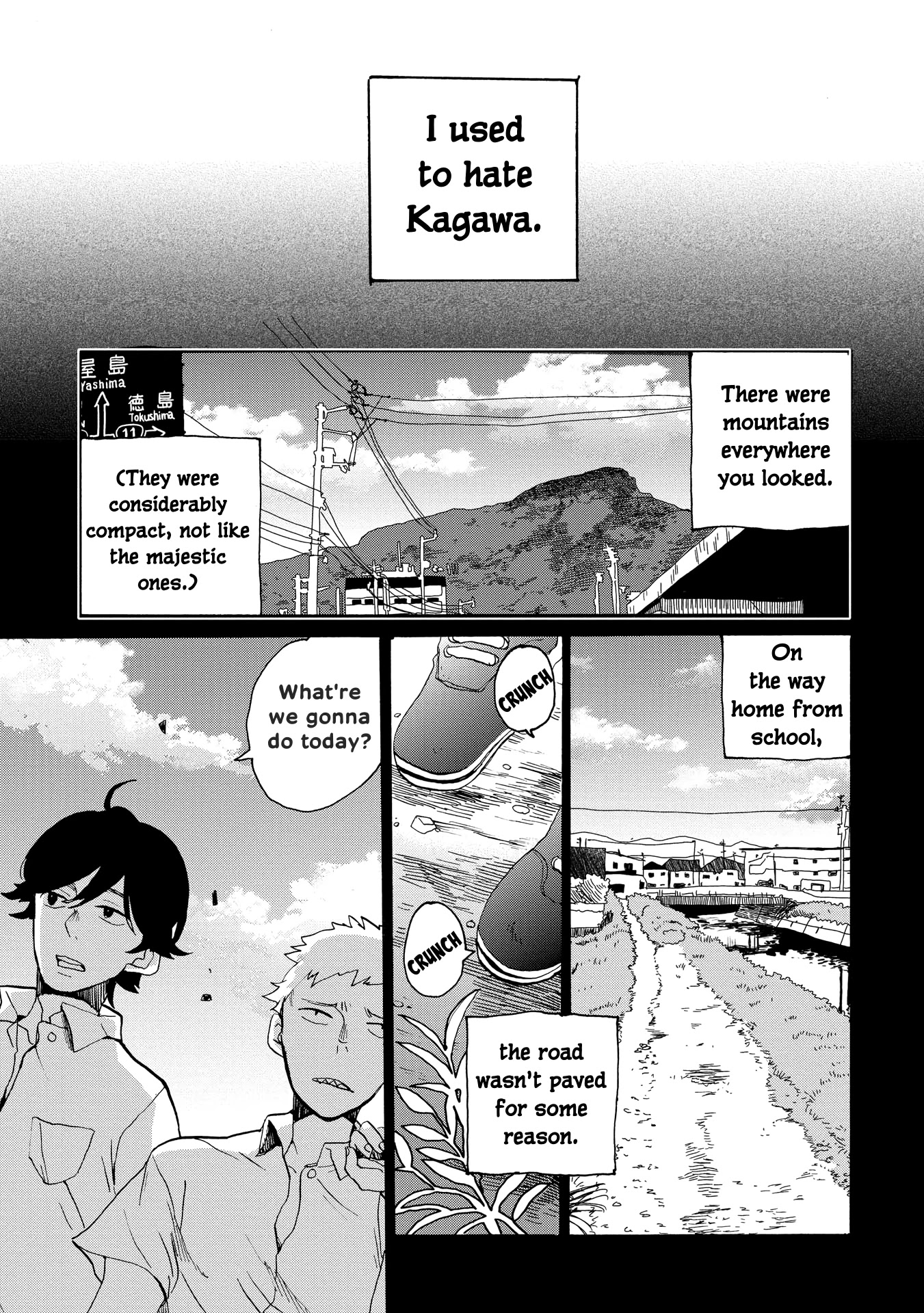 Udon no Kuni no Kin'iro Kemari Chapter 38 page 1 - Chapter 38: Kake Udon (1/3)