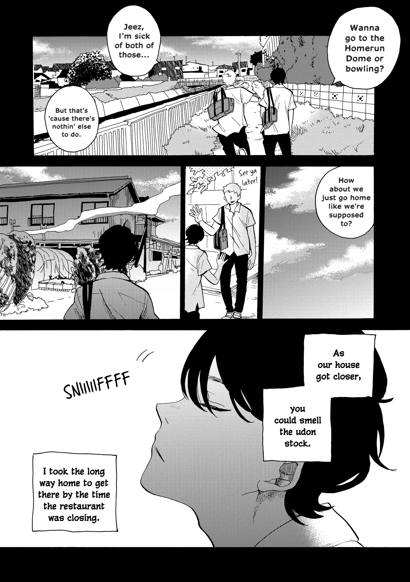Udon no Kuni no Kin'iro Kemari Chapter 38 page 2 - Chapter 38: Kake Udon (1/3)