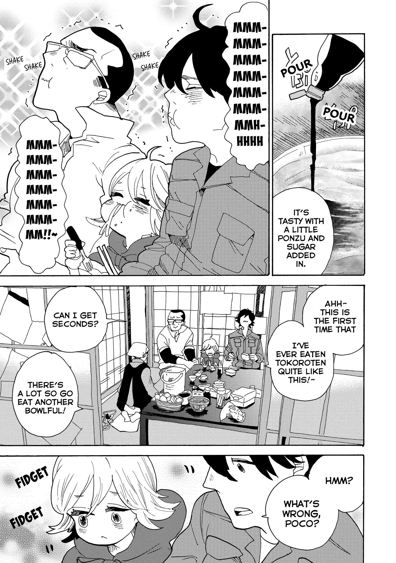 Udon no Kuni no Kin'iro Kemari Chapter 41 page 23 - Chapter 41: Leura Harbor