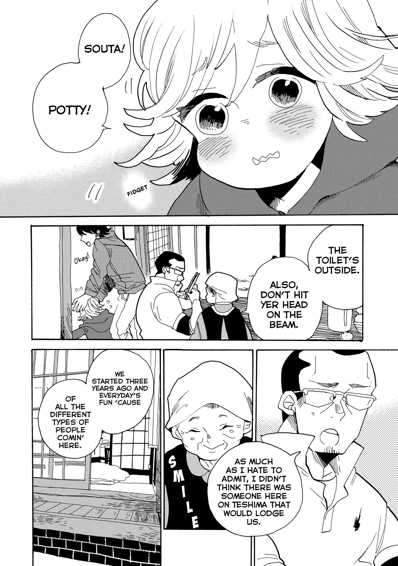 Udon no Kuni no Kin'iro Kemari Chapter 41 page 24 - Chapter 41: Leura Harbor