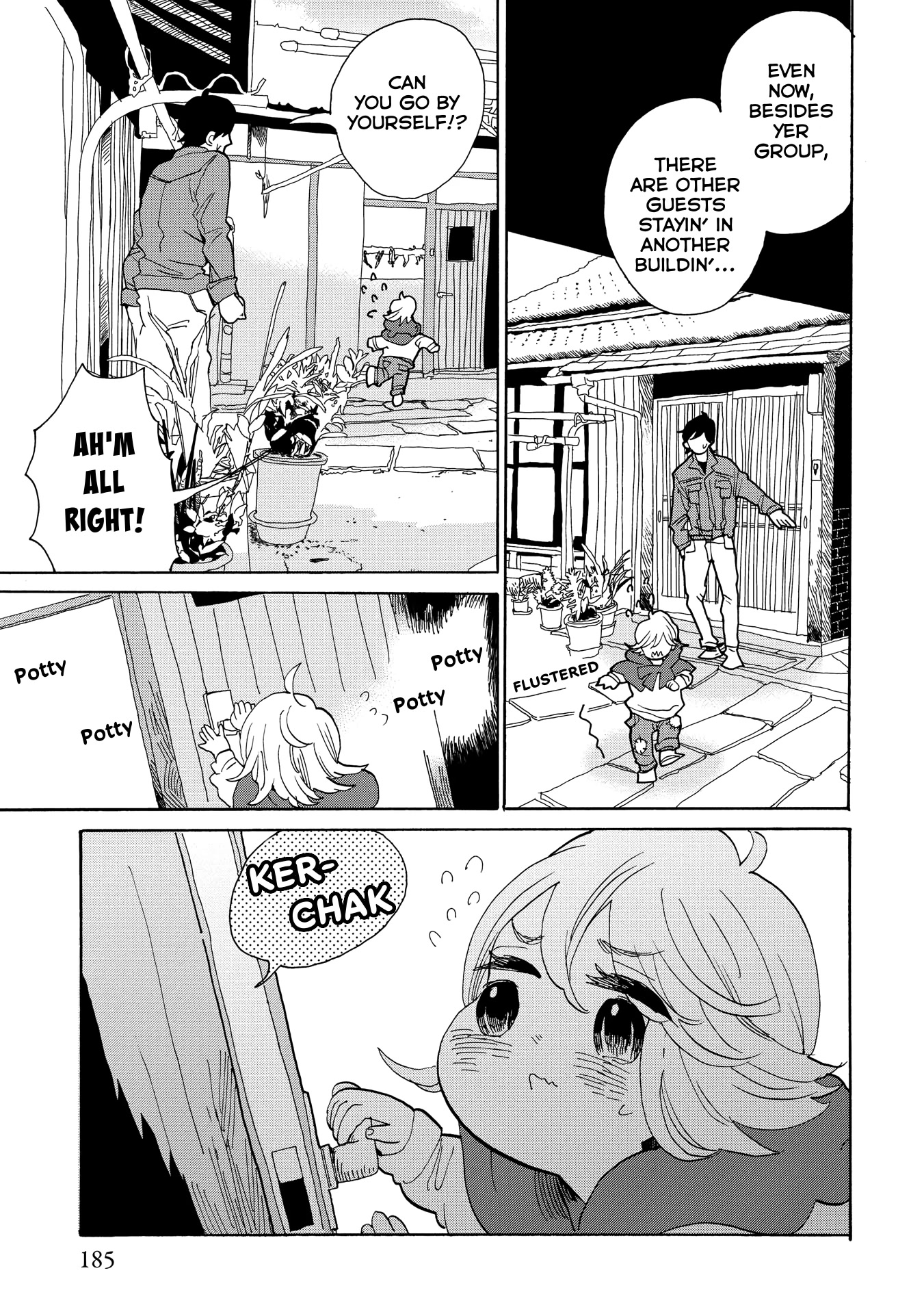Udon no Kuni no Kin'iro Kemari Chapter 41 page 25 - Chapter 41: Leura Harbor