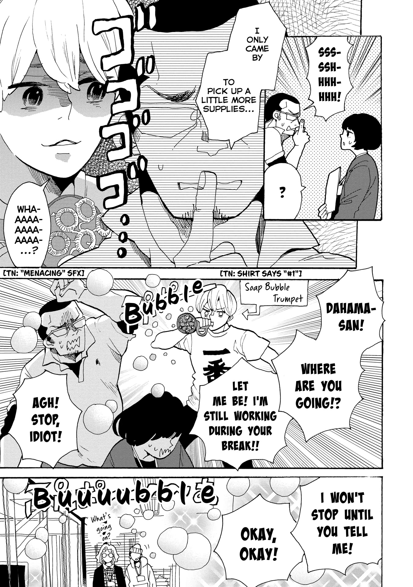 Udon no Kuni no Kin'iro Kemari Chapter 41 page 4 - Chapter 41: Leura Harbor