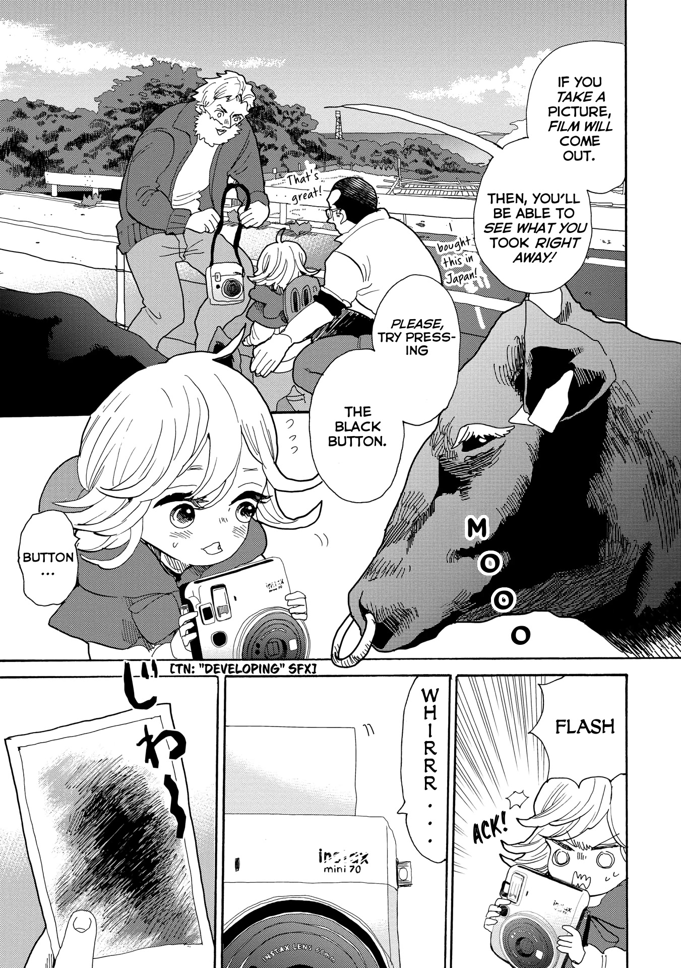 Udon no Kuni no Kin'iro Kemari Chapter 42 page 21 - Chapter 42: Olive Cow