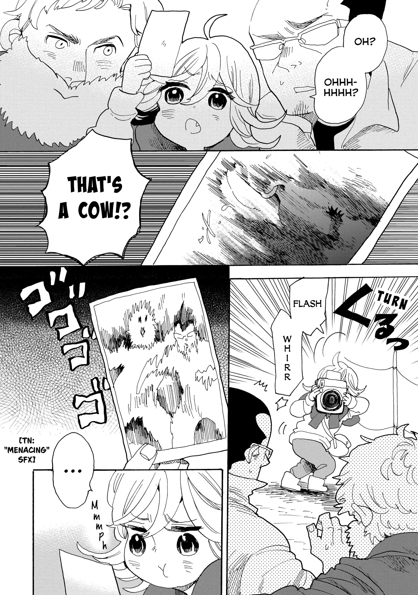 Udon no Kuni no Kin'iro Kemari Chapter 42 page 22 - Chapter 42: Olive Cow