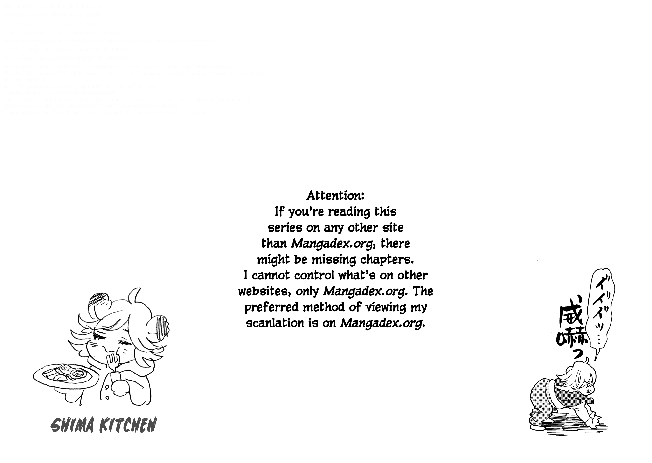 Udon no Kuni no Kin'iro Kemari Chapter 43 page 33 - Chapter 43: Shima Kitchen