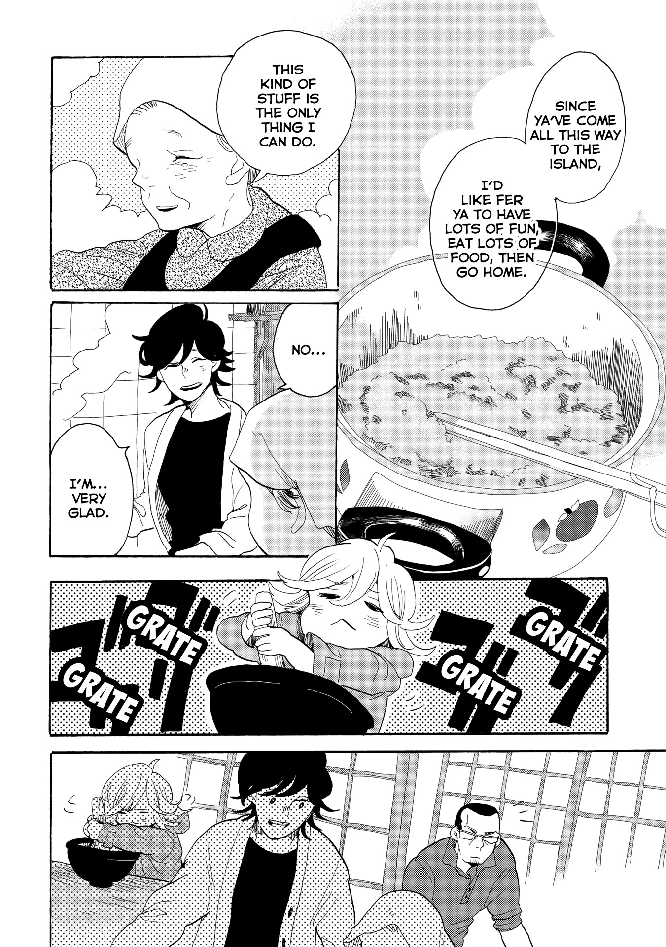 Udon no Kuni no Kin'iro Kemari Chapter 44 page 15 - Chapter 44: Island Lemon