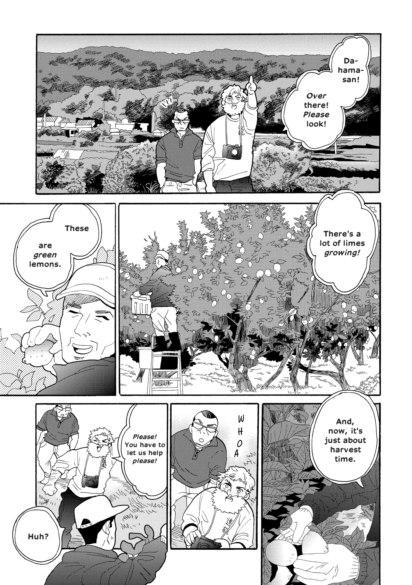 Udon no Kuni no Kin'iro Kemari Chapter 44 page 8 - Chapter 44: Island Lemon