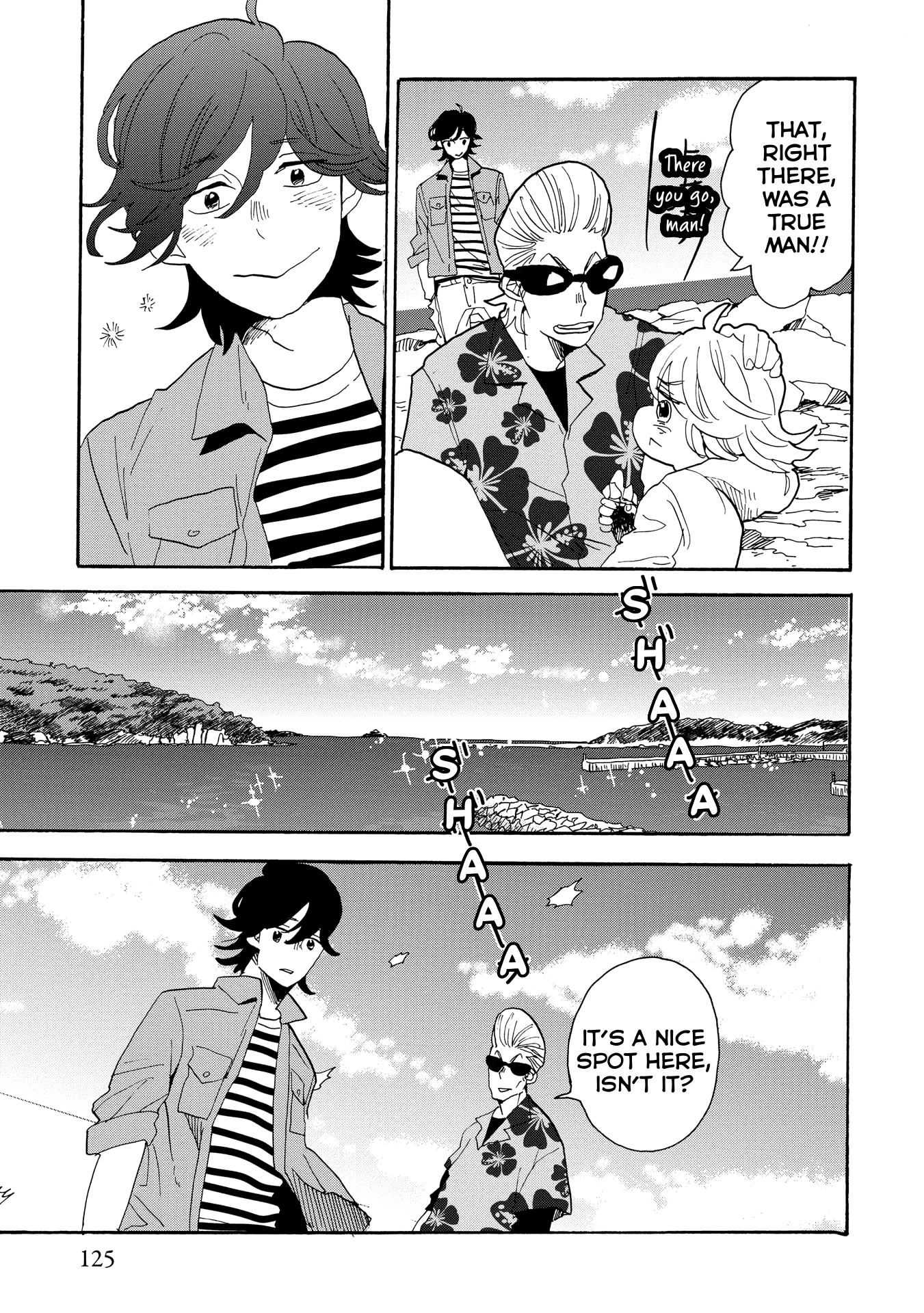 Udon no Kuni no Kin'iro Kemari Chapter 45 page 24 - Chapter 45: Miyaura Port
