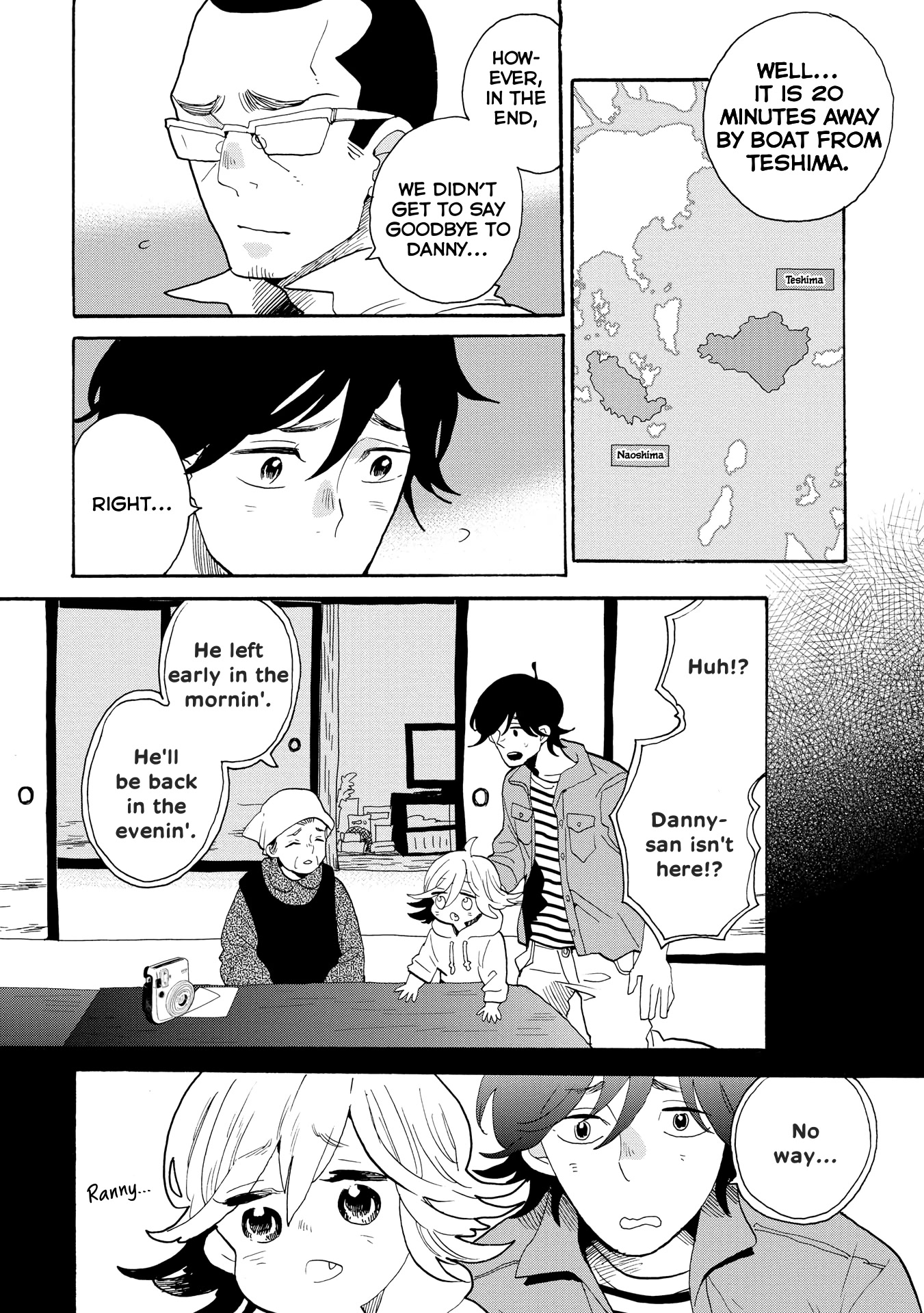 Udon no Kuni no Kin'iro Kemari Chapter 45 page 5 - Chapter 45: Miyaura Port