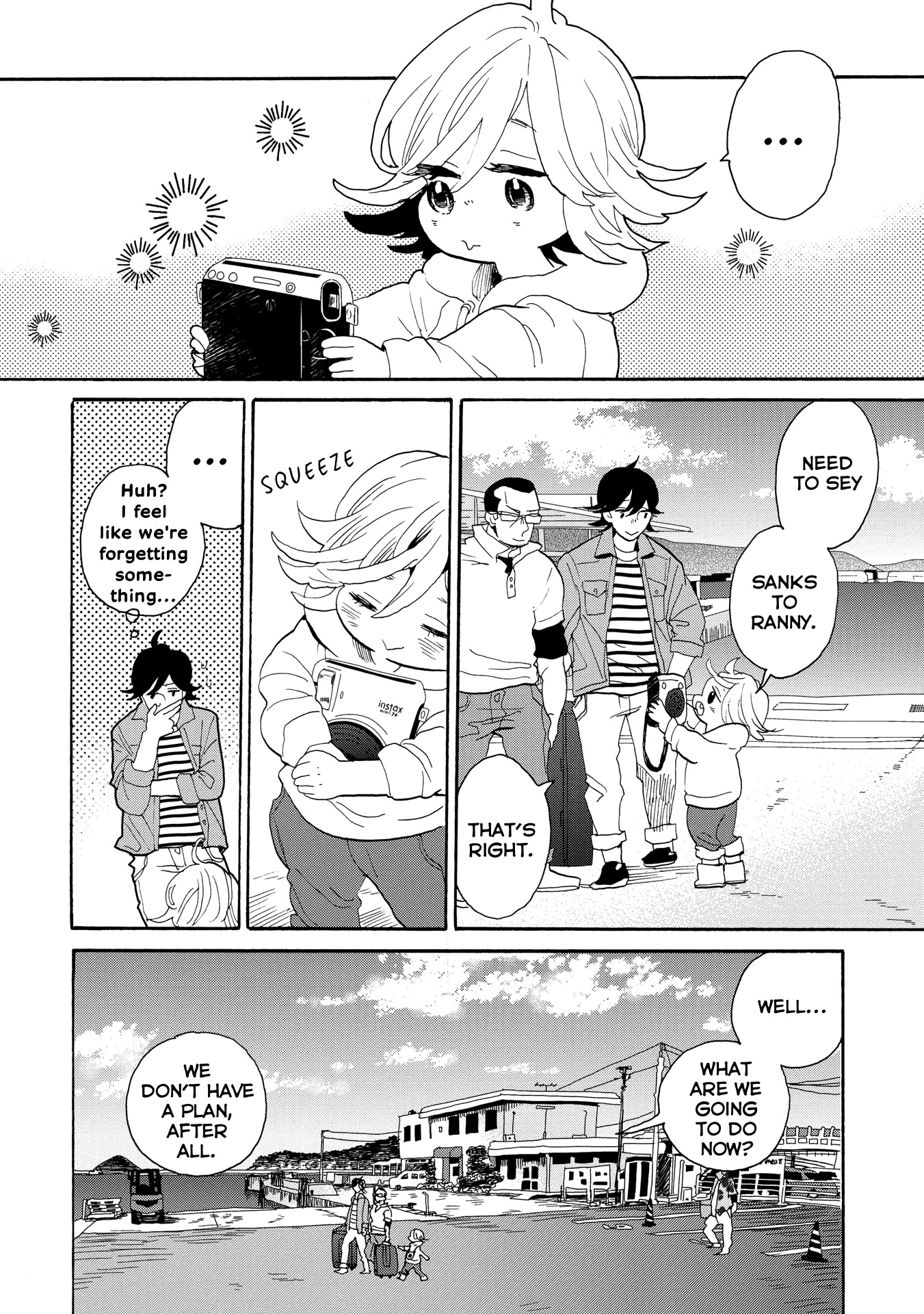 Udon no Kuni no Kin'iro Kemari Chapter 45 page 7 - Chapter 45: Miyaura Port