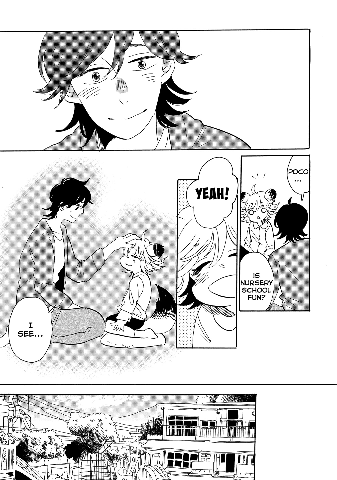 Udon no Kuni no Kin'iro Kemari Chapter 47 page 31 - Chapter 47: Loue