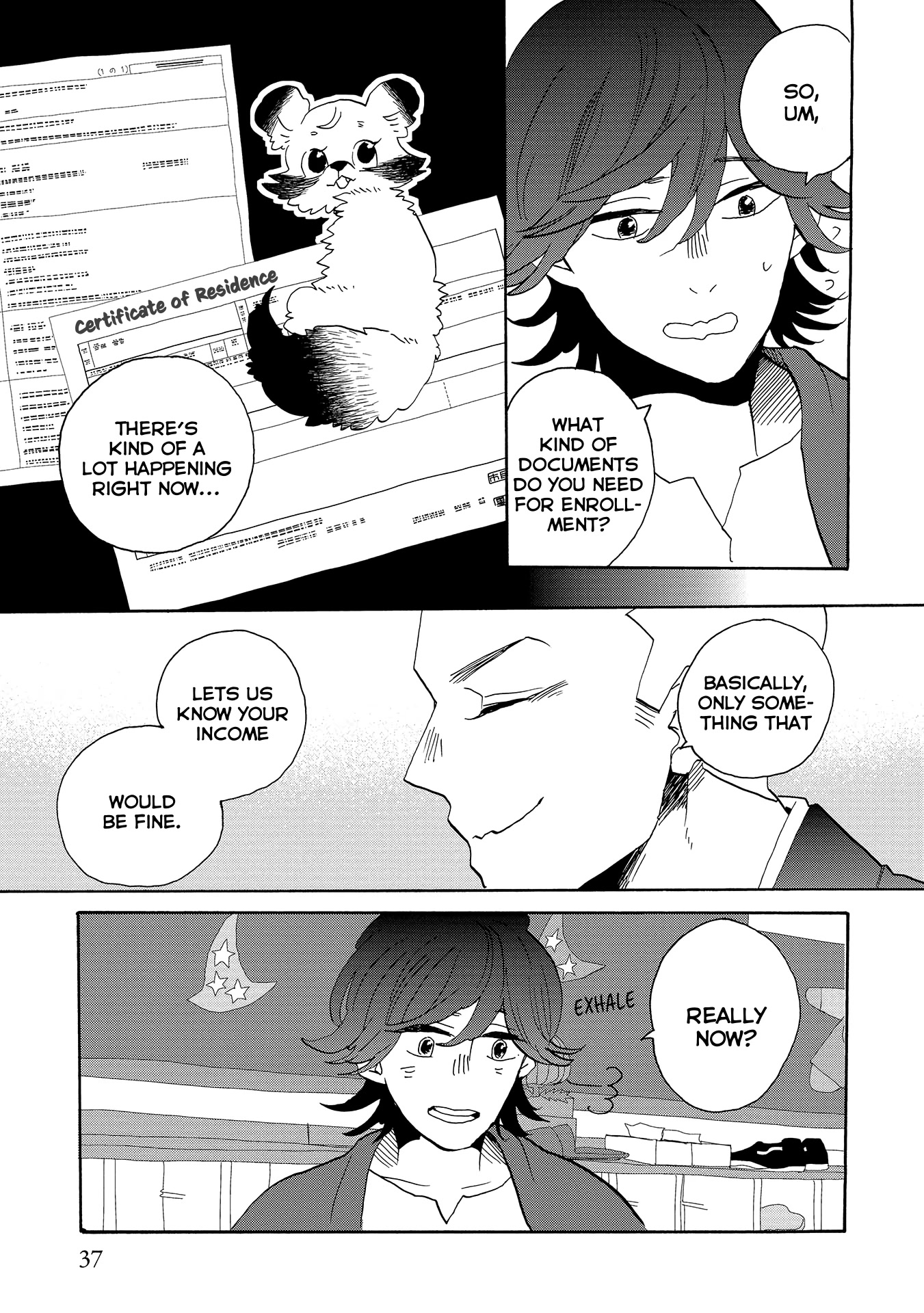 Udon no Kuni no Kin'iro Kemari Chapter 48 page 6 - Chapter 48: Yashima Temple