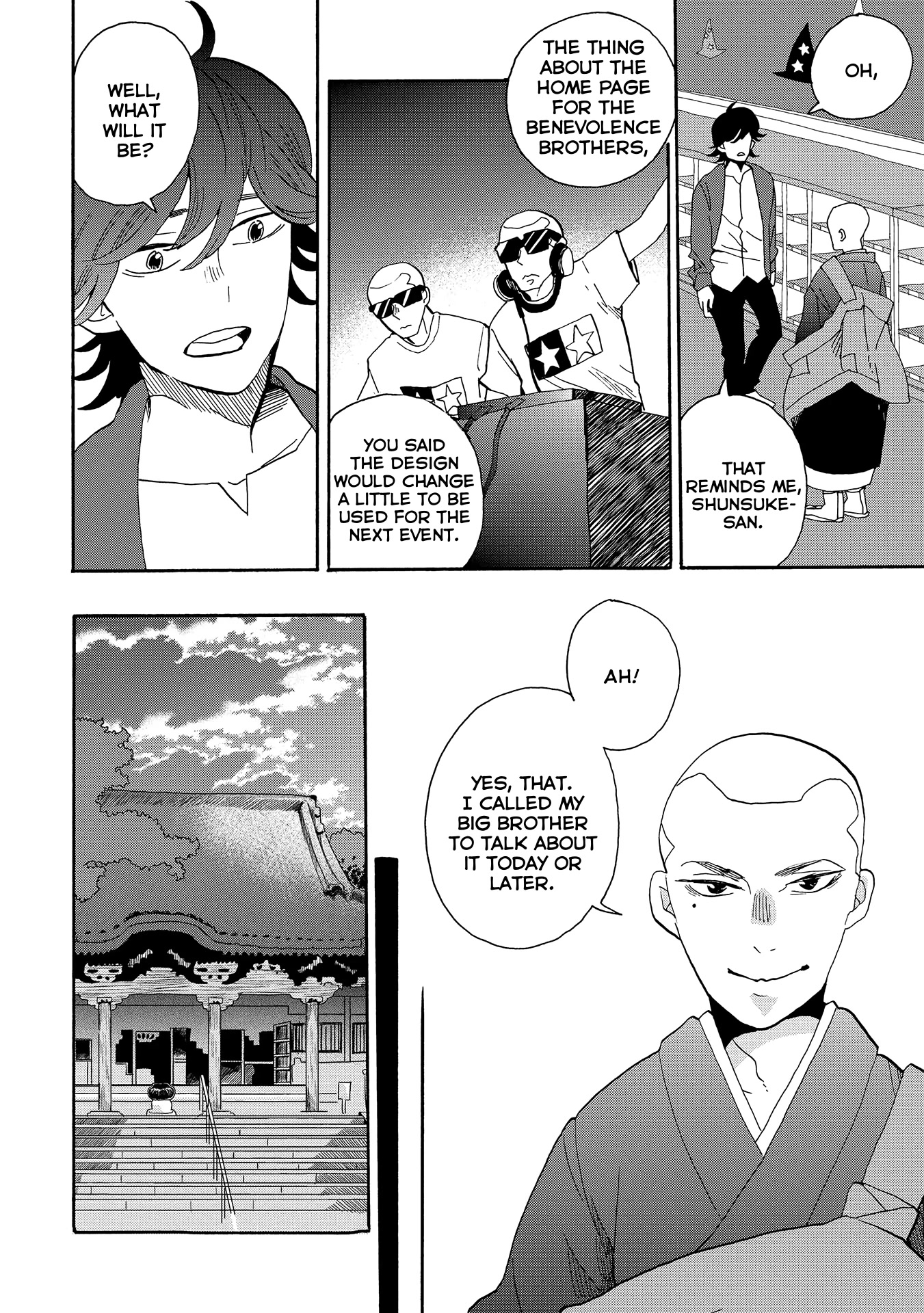 Udon no Kuni no Kin'iro Kemari Chapter 48 page 9 - Chapter 48: Yashima Temple