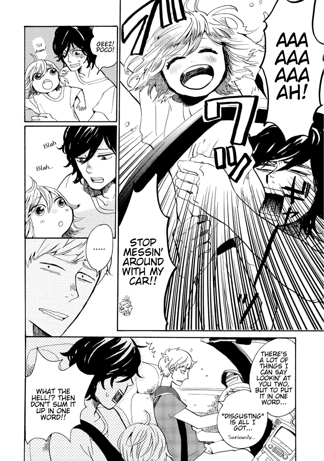 Udon no Kuni no Kin'iro Kemari Chapter 5 page 10 - Chapter 5: Red Lighthouse