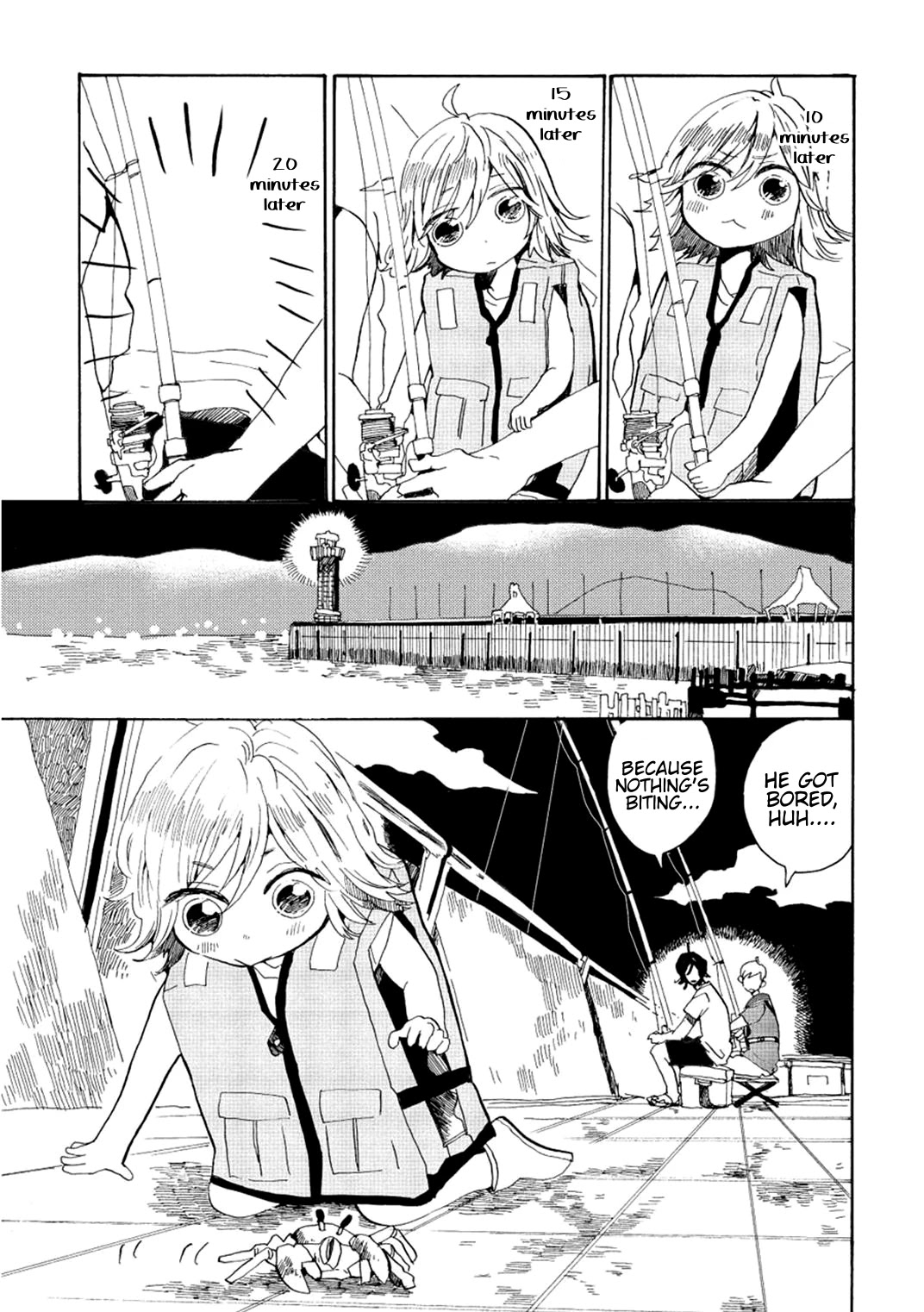 Udon no Kuni no Kin'iro Kemari Chapter 5 page 13 - Chapter 5: Red Lighthouse