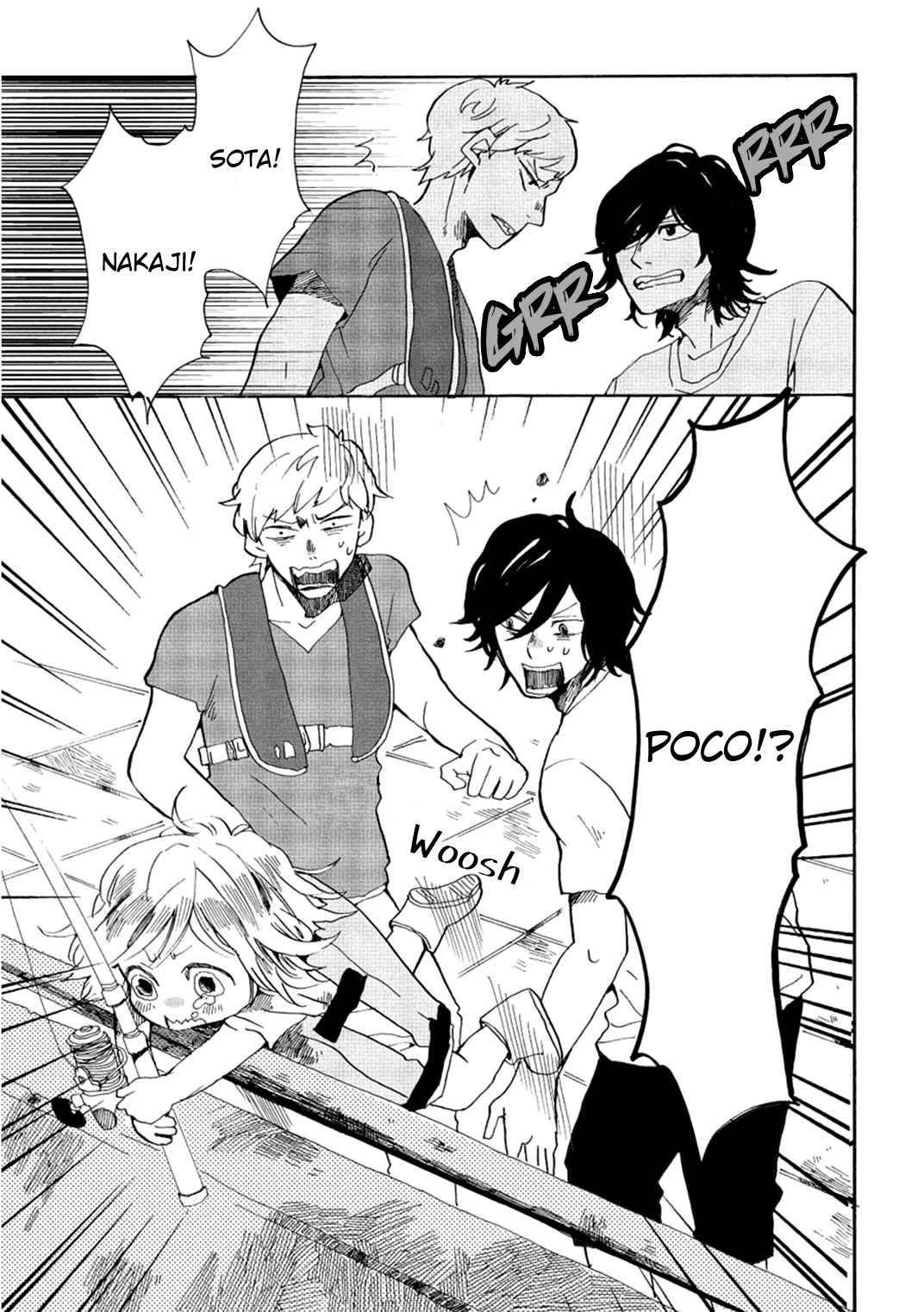 Udon no Kuni no Kin'iro Kemari Chapter 5 page 19 - Chapter 5: Red Lighthouse