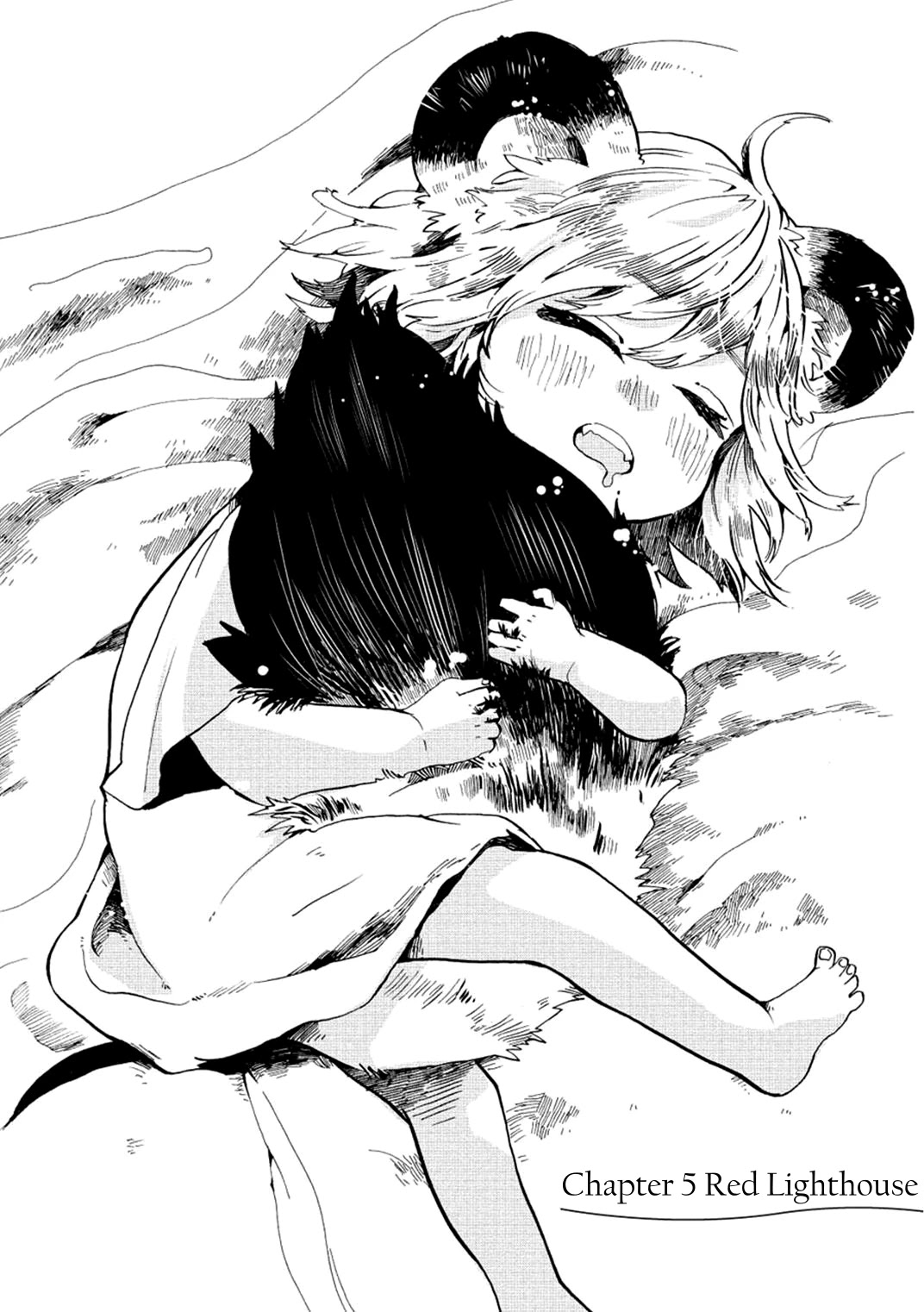 Udon no Kuni no Kin'iro Kemari Chapter 5 page 2 - Chapter 5: Red Lighthouse