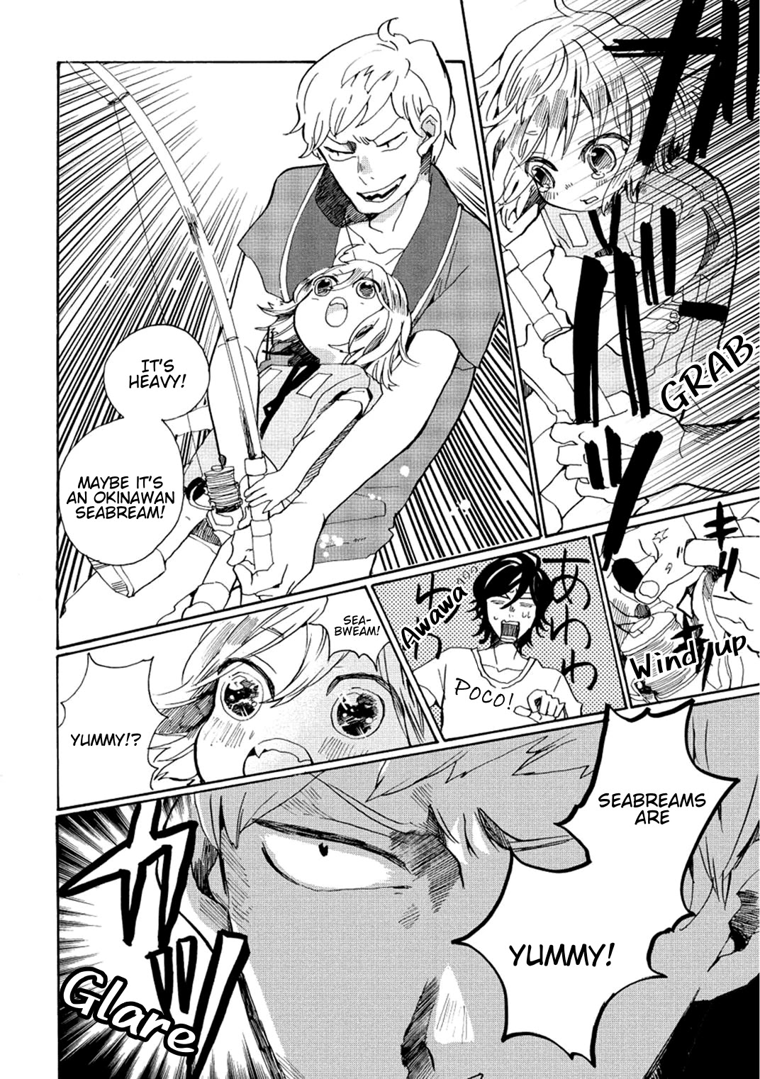 Udon no Kuni no Kin'iro Kemari Chapter 5 page 20 - Chapter 5: Red Lighthouse