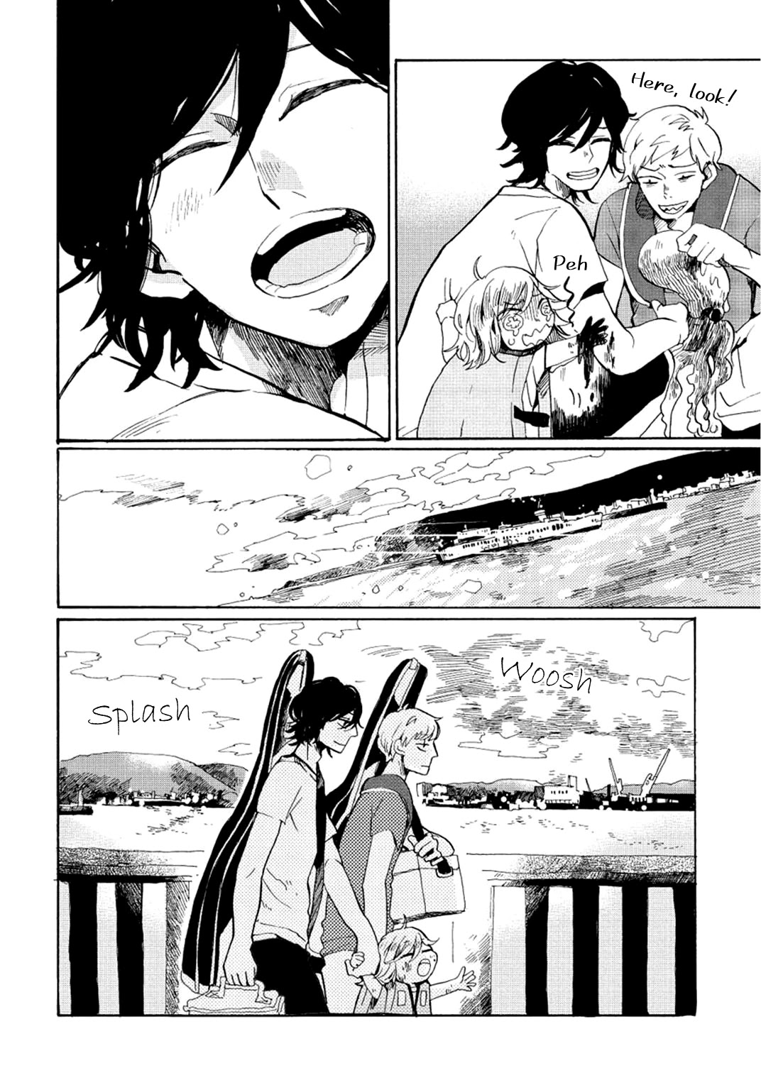 Udon no Kuni no Kin'iro Kemari Chapter 5 page 24 - Chapter 5: Red Lighthouse