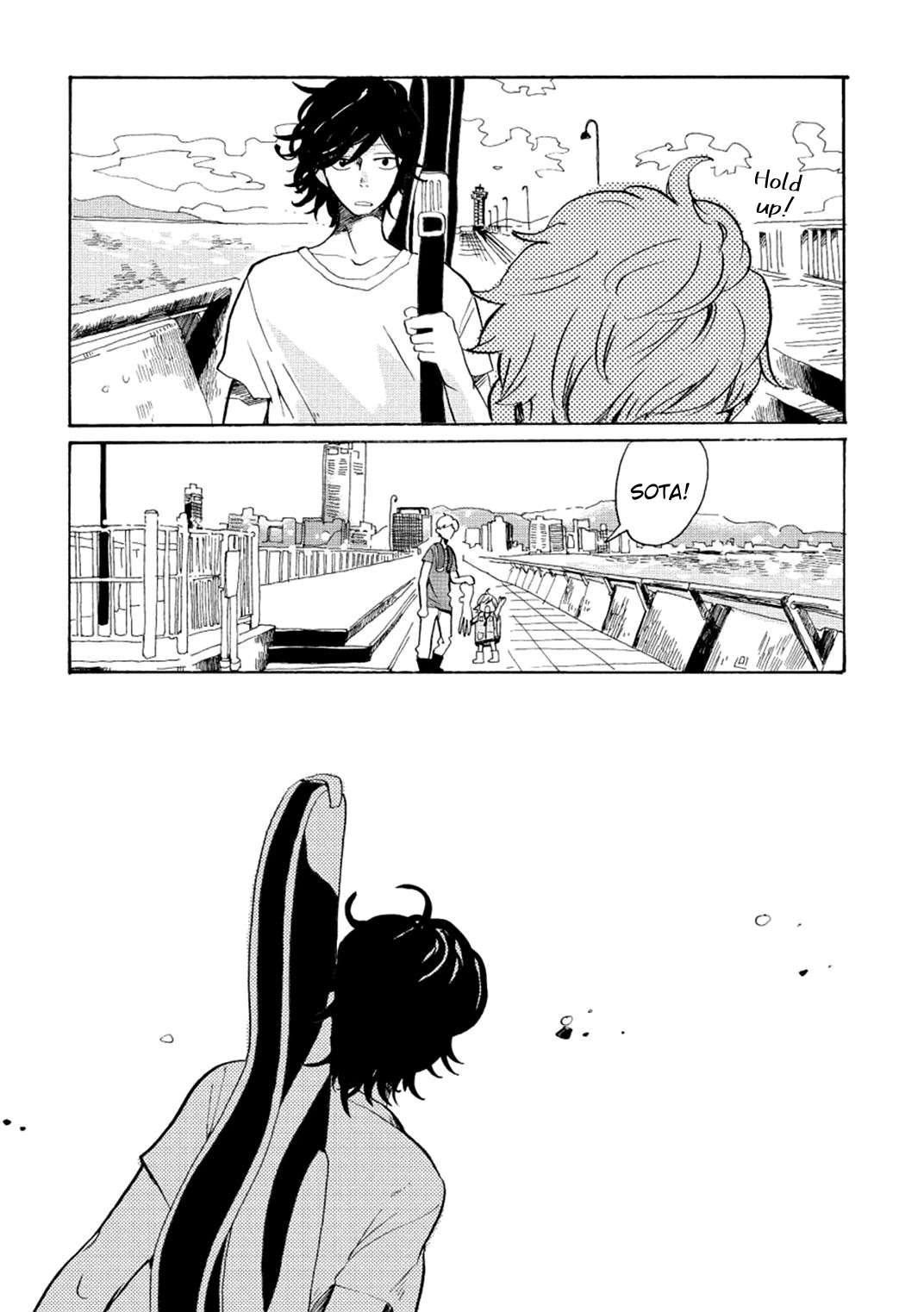 Udon no Kuni no Kin'iro Kemari Chapter 5 page 28 - Chapter 5: Red Lighthouse