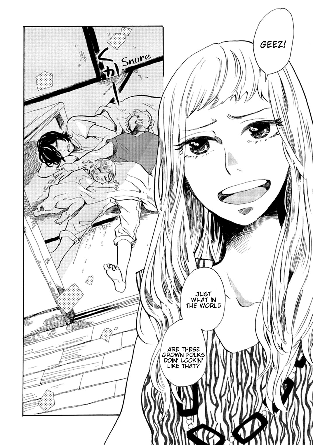 Udon no Kuni no Kin'iro Kemari Chapter 5 page 30 - Chapter 5: Red Lighthouse
